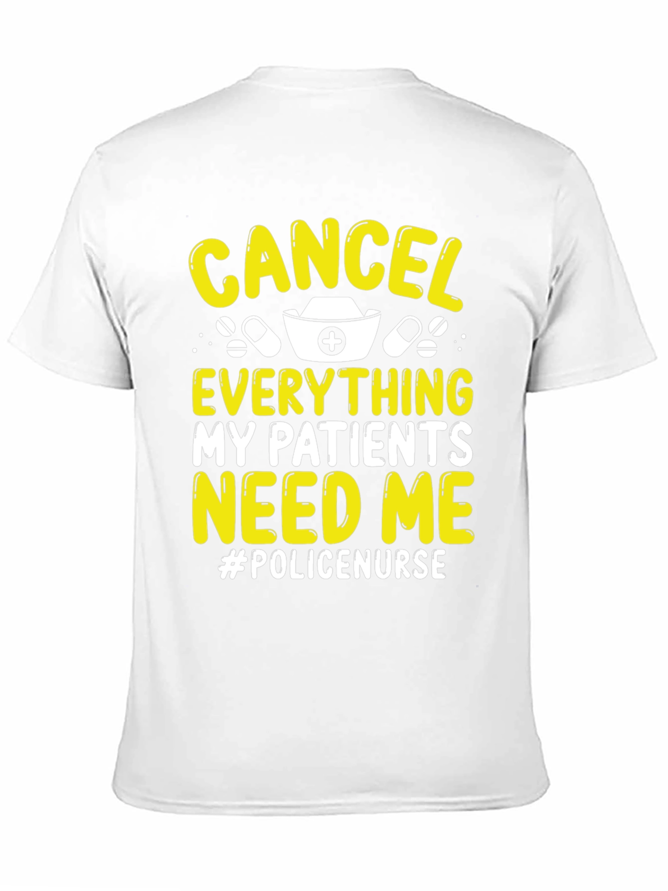 Cancel Everything Police Nurse T-Shirt