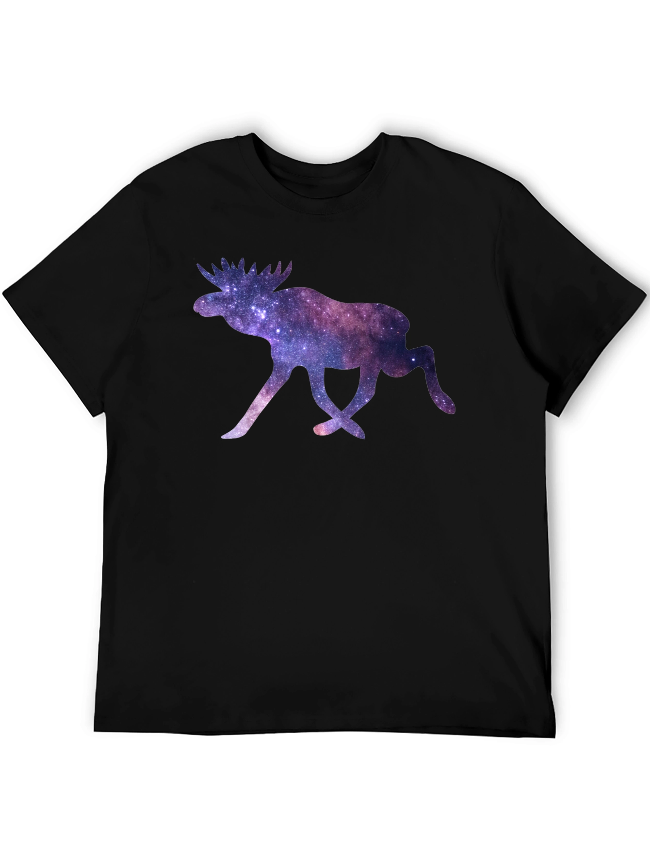Cosmic Moose Black T-Shirt