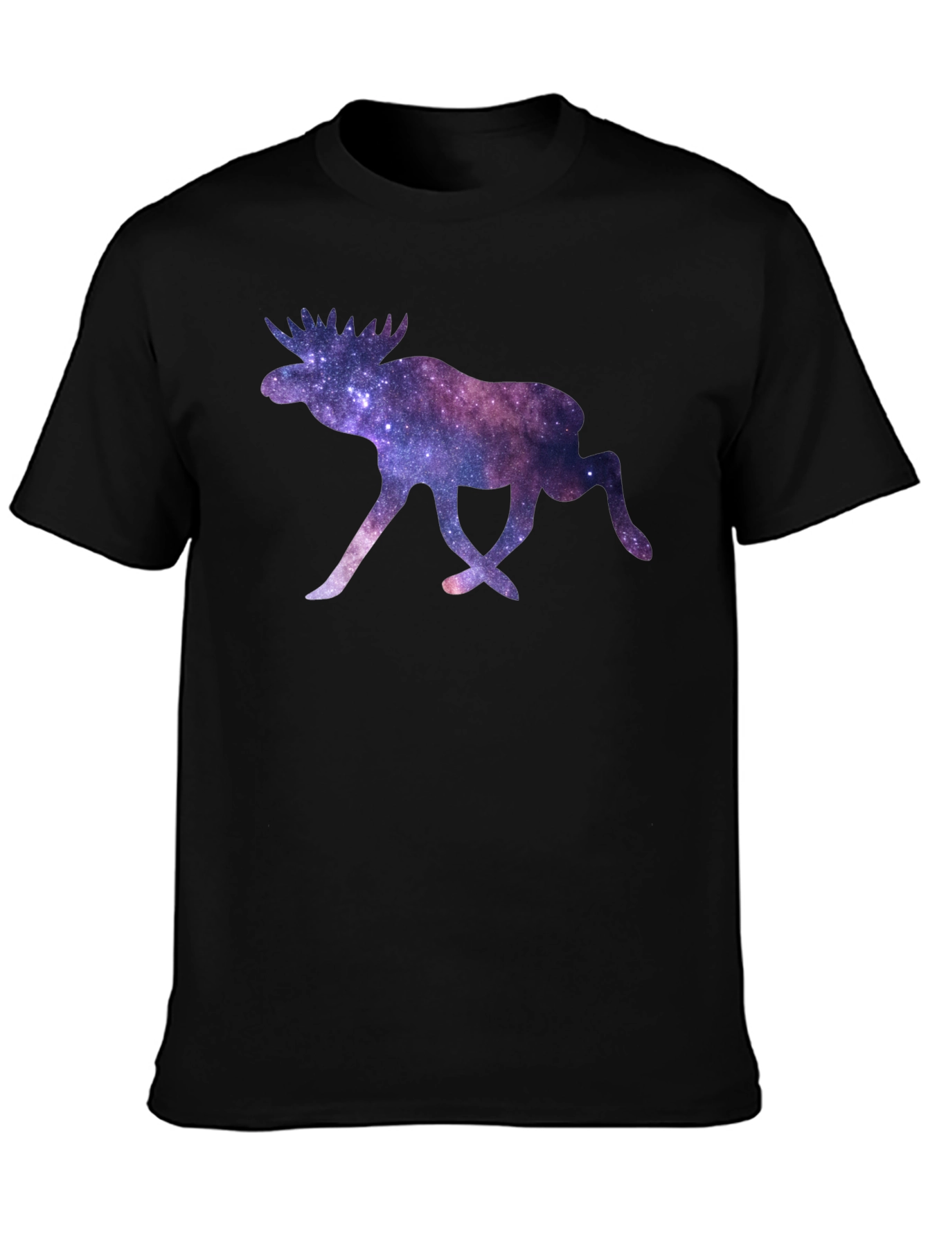 Cosmic Moose Black T-Shirt