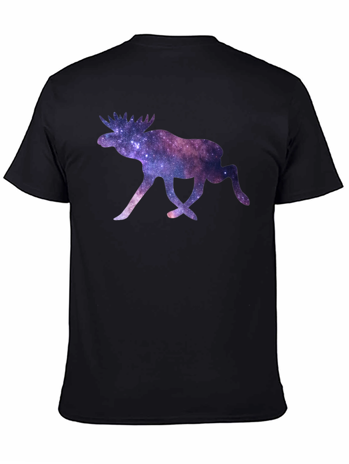 Cosmic Moose Black T-Shirt