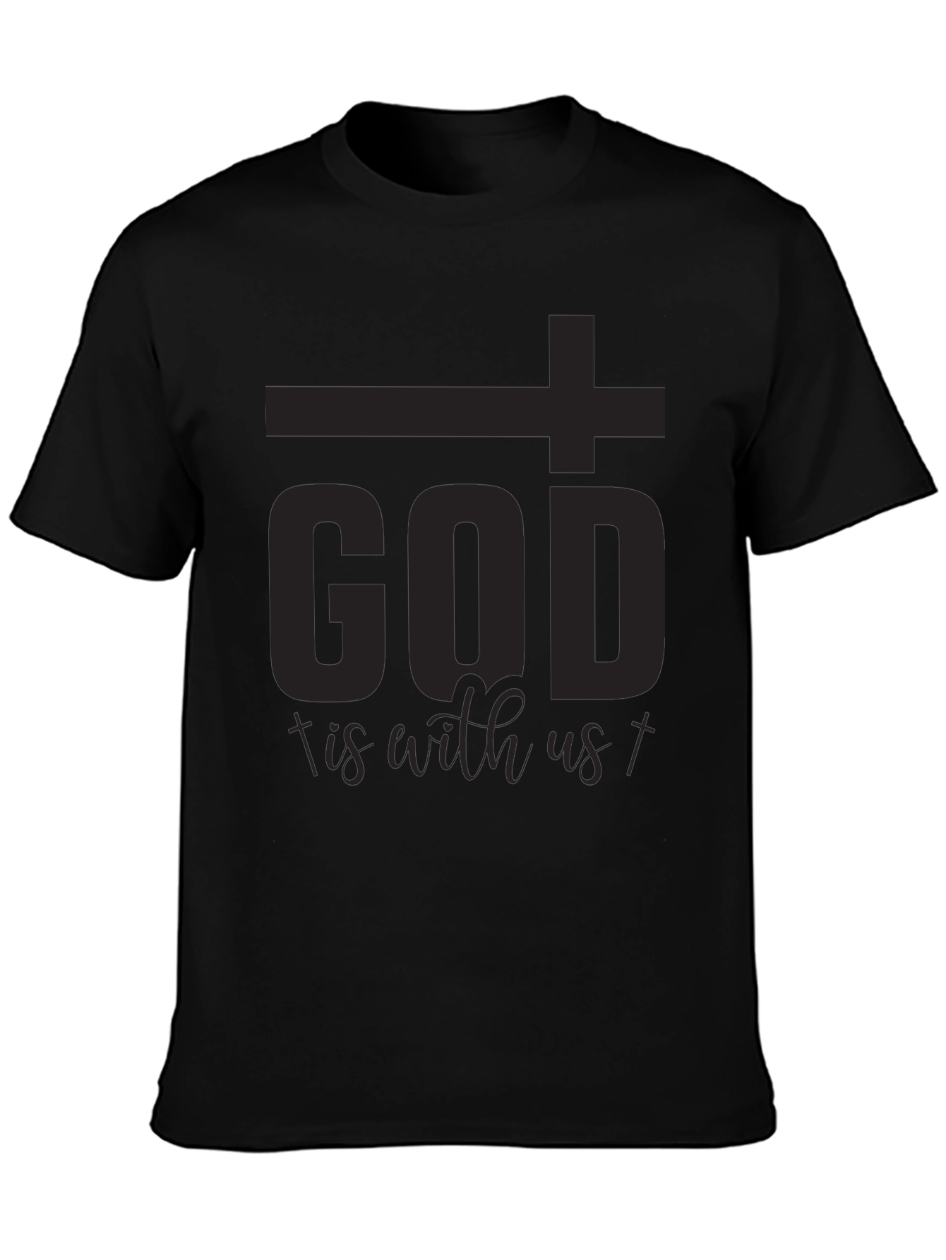 God is With Us T-Shirt - Christian Faith Tee
