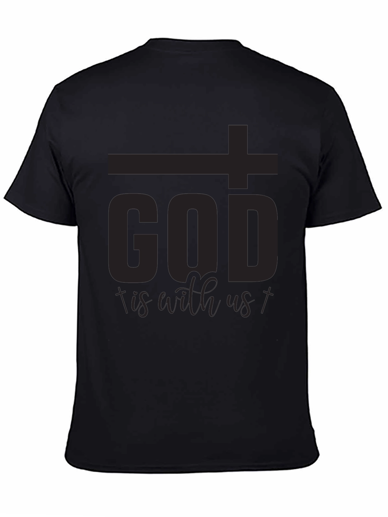 God is With Us T-Shirt - Christian Faith Tee