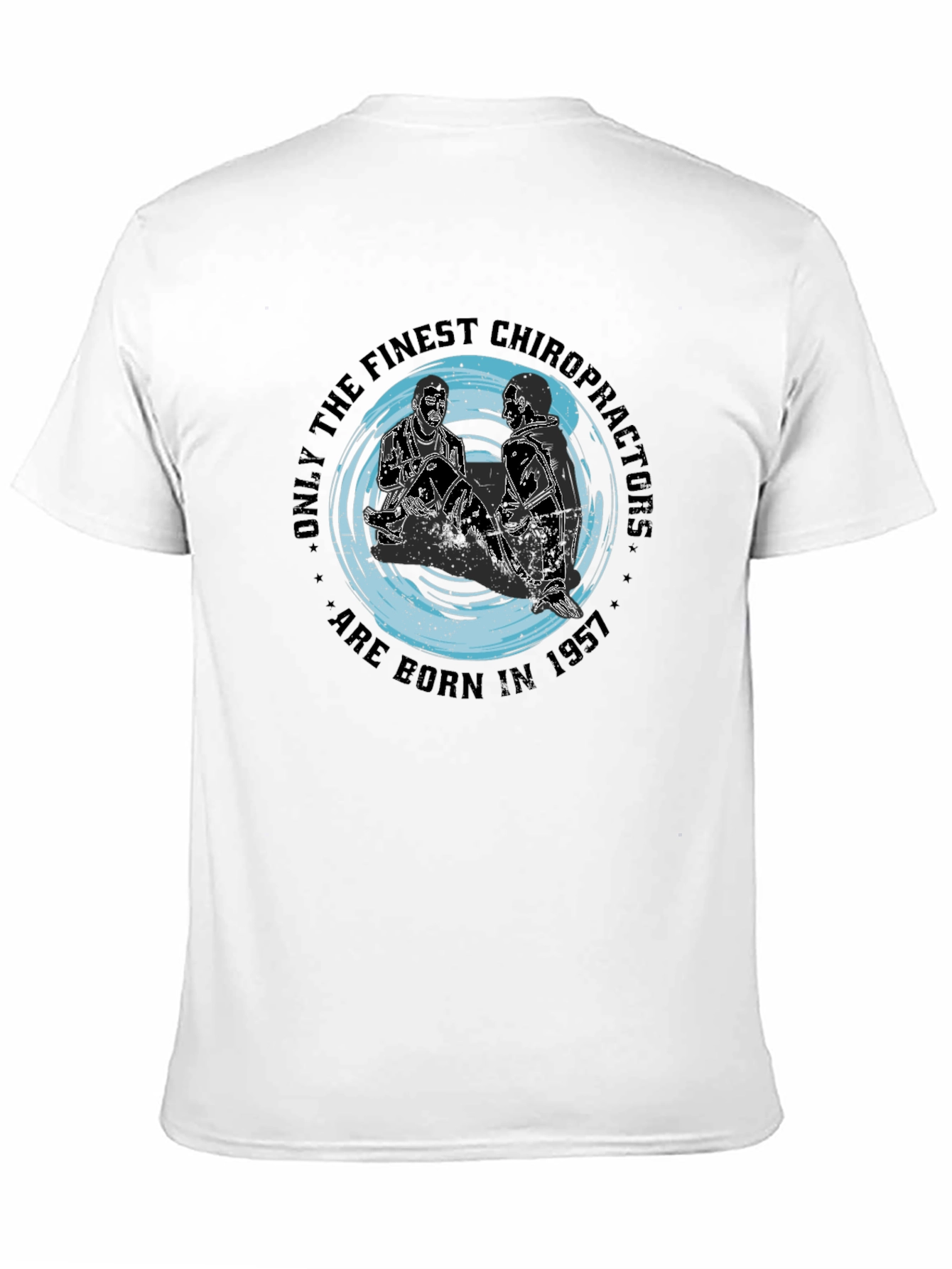 Finest Chiropractors 1957 Black Graphic Tee