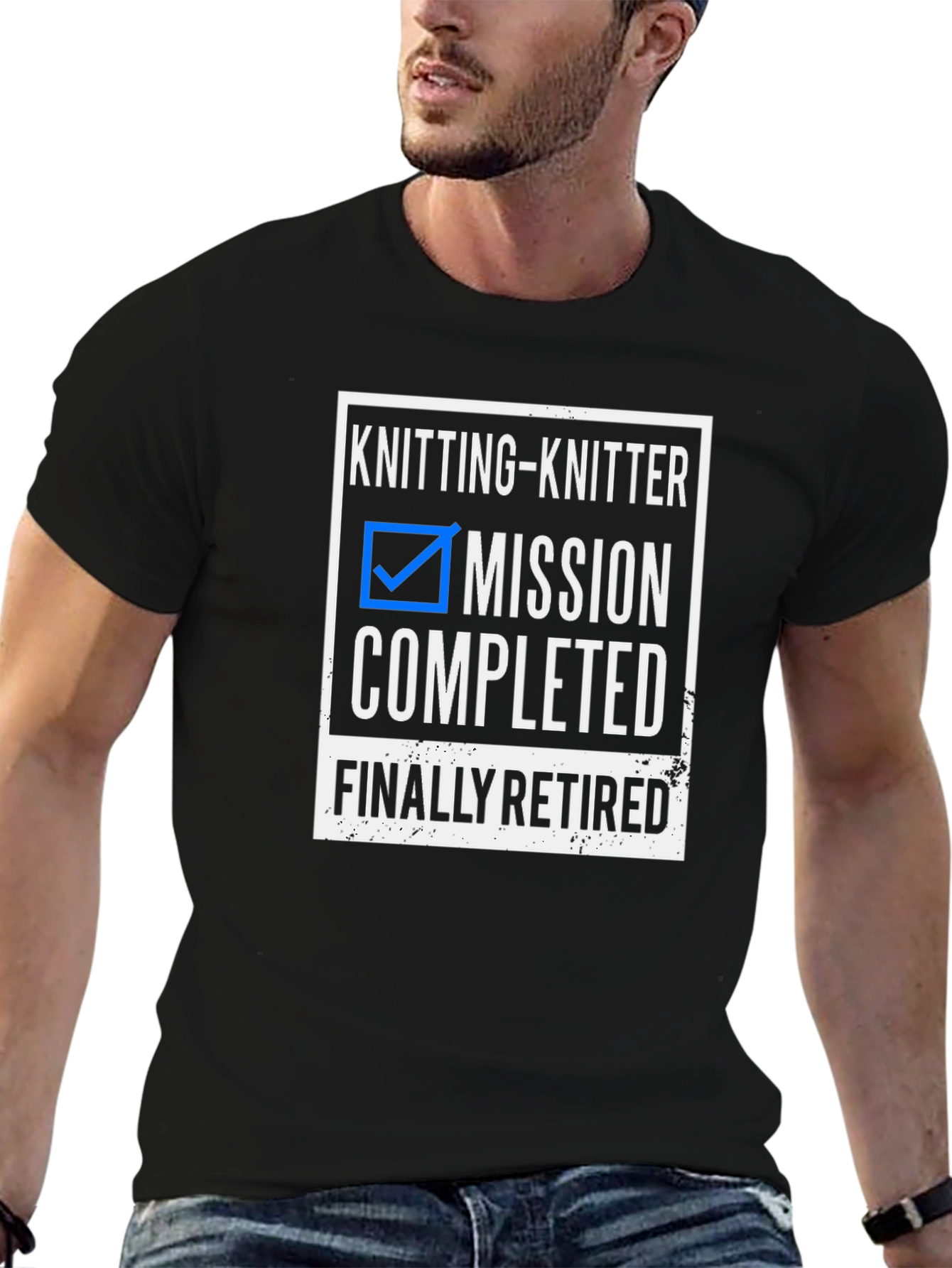 Knitting Knitter Mission Completed T-Shirt