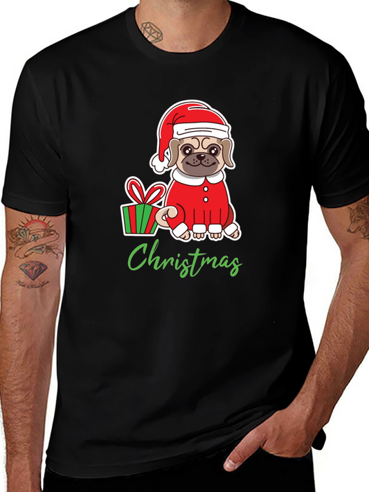 Christmas Pug T-Shirt