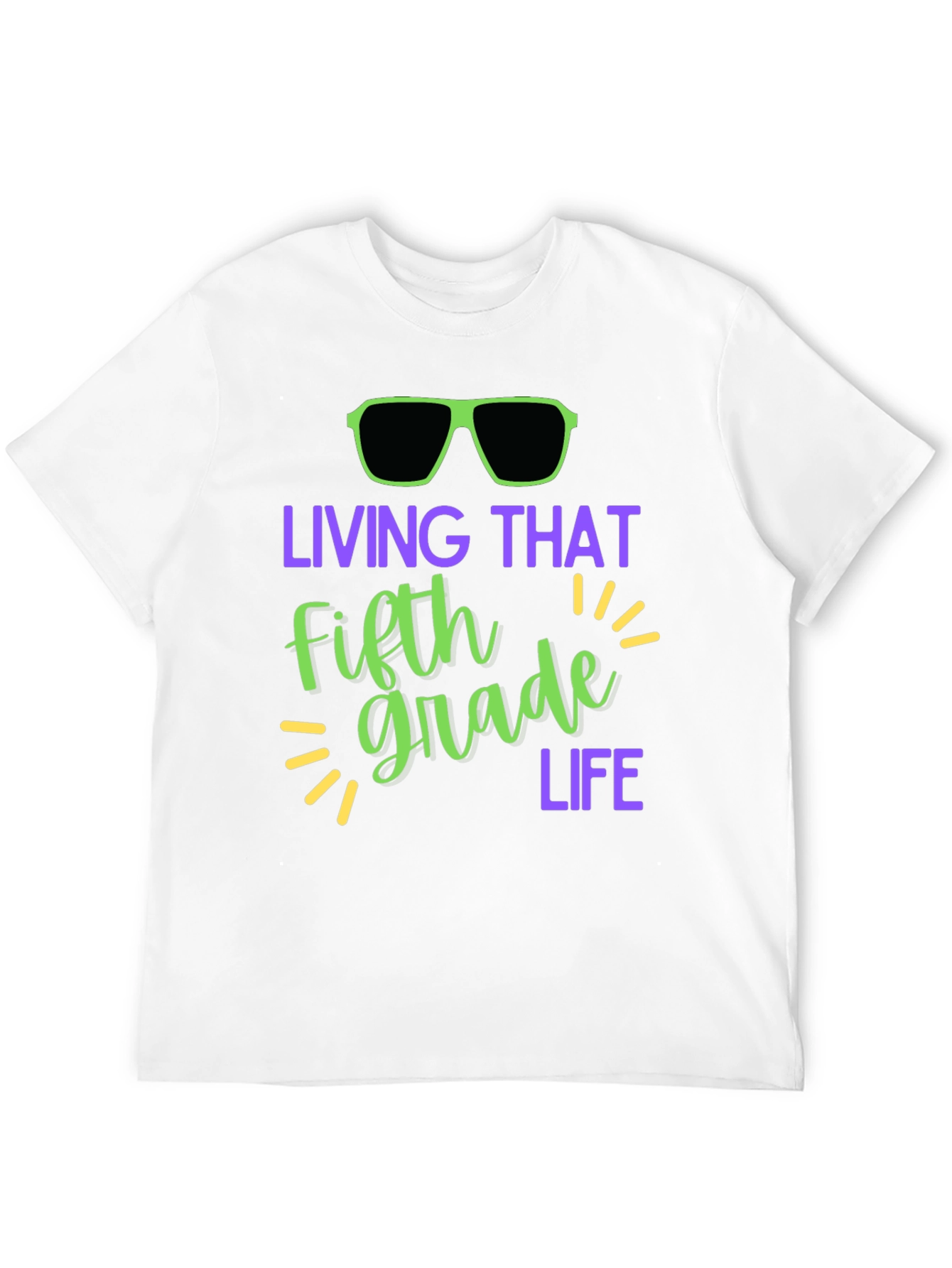 Living That Fifth Grade Life Graphic Tee