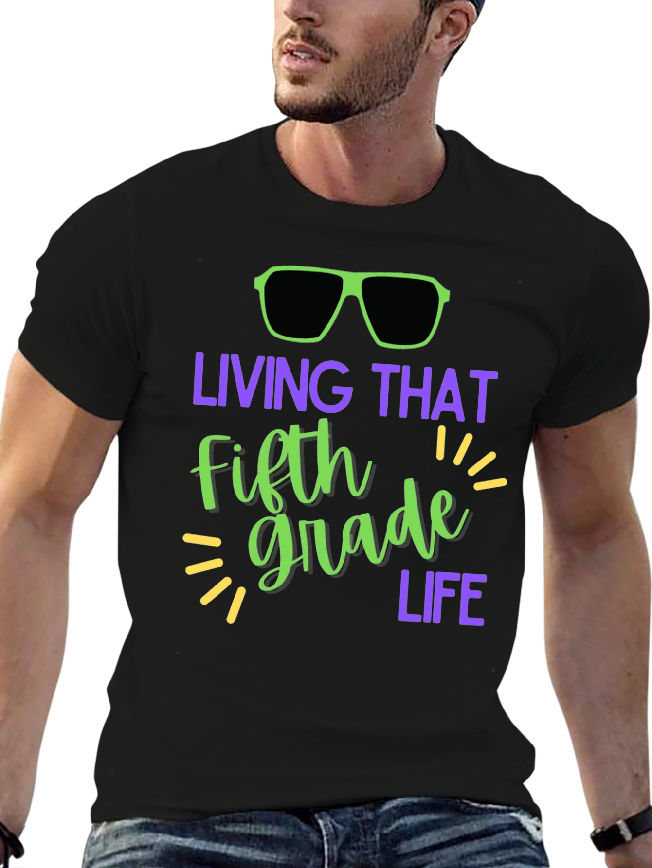 Living That Fifth Grade Life Graphic Tee