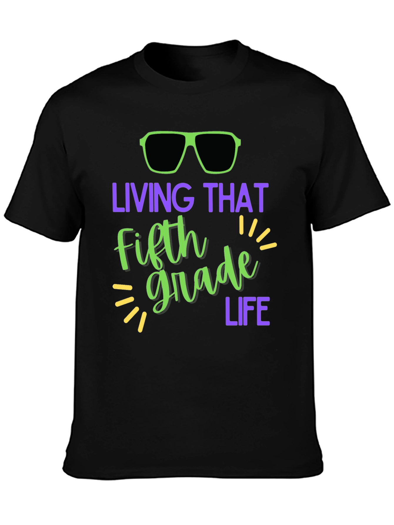 Living That Fifth Grade Life Graphic Tee