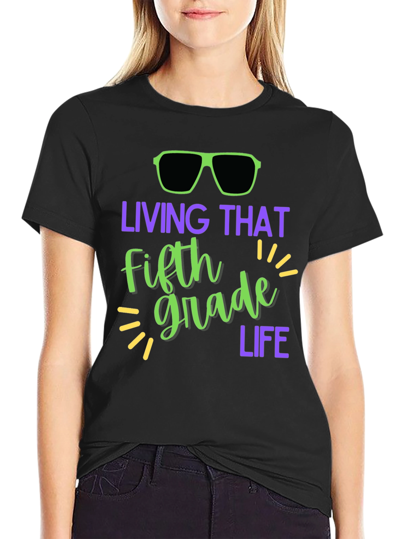 Living That Fifth Grade Life Graphic Tee