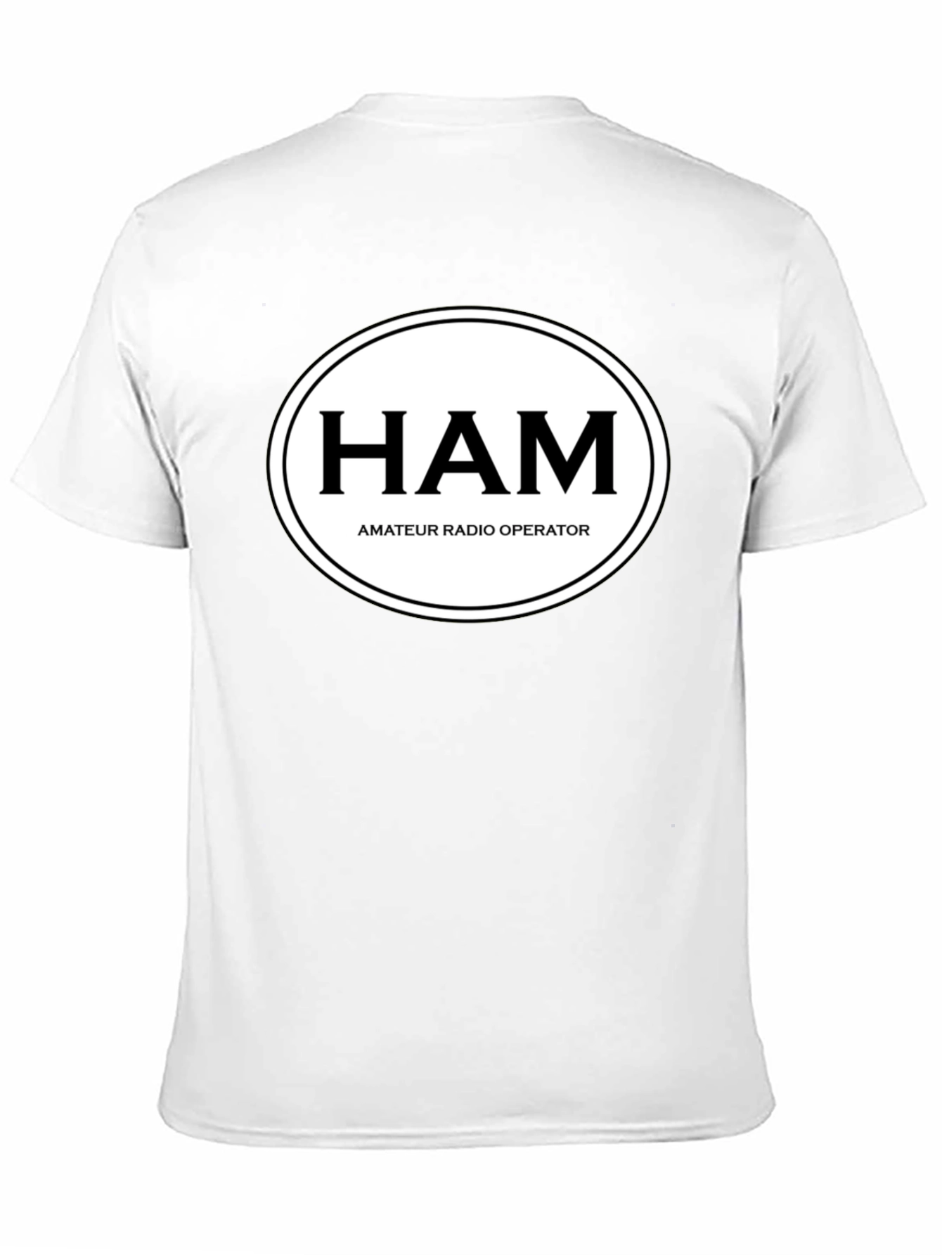HAM Amateur Radio Operator Black T-Shirt