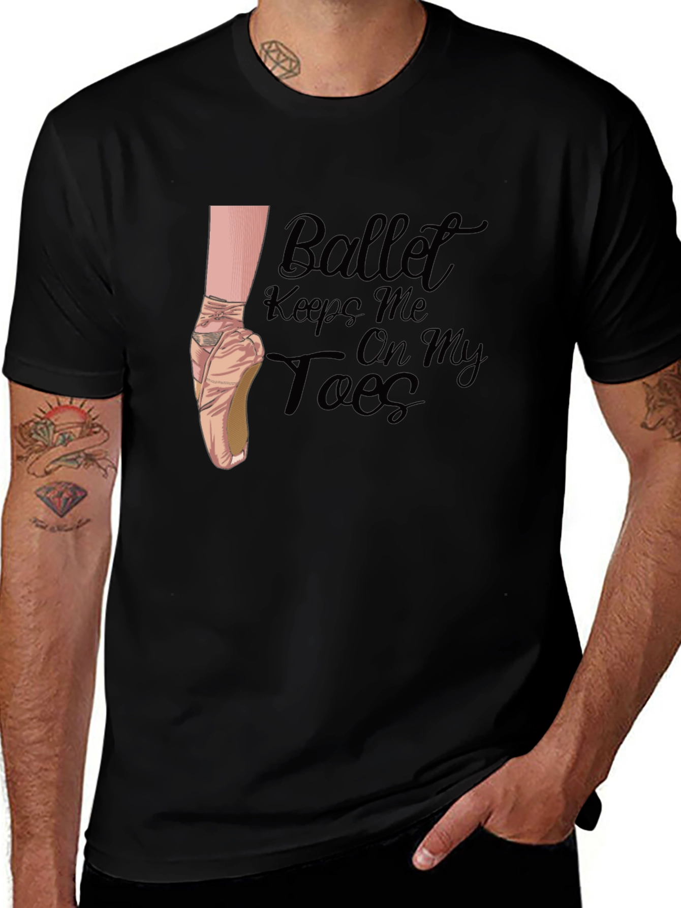 Ballet Keeps Me On My Toes T-Shirt
