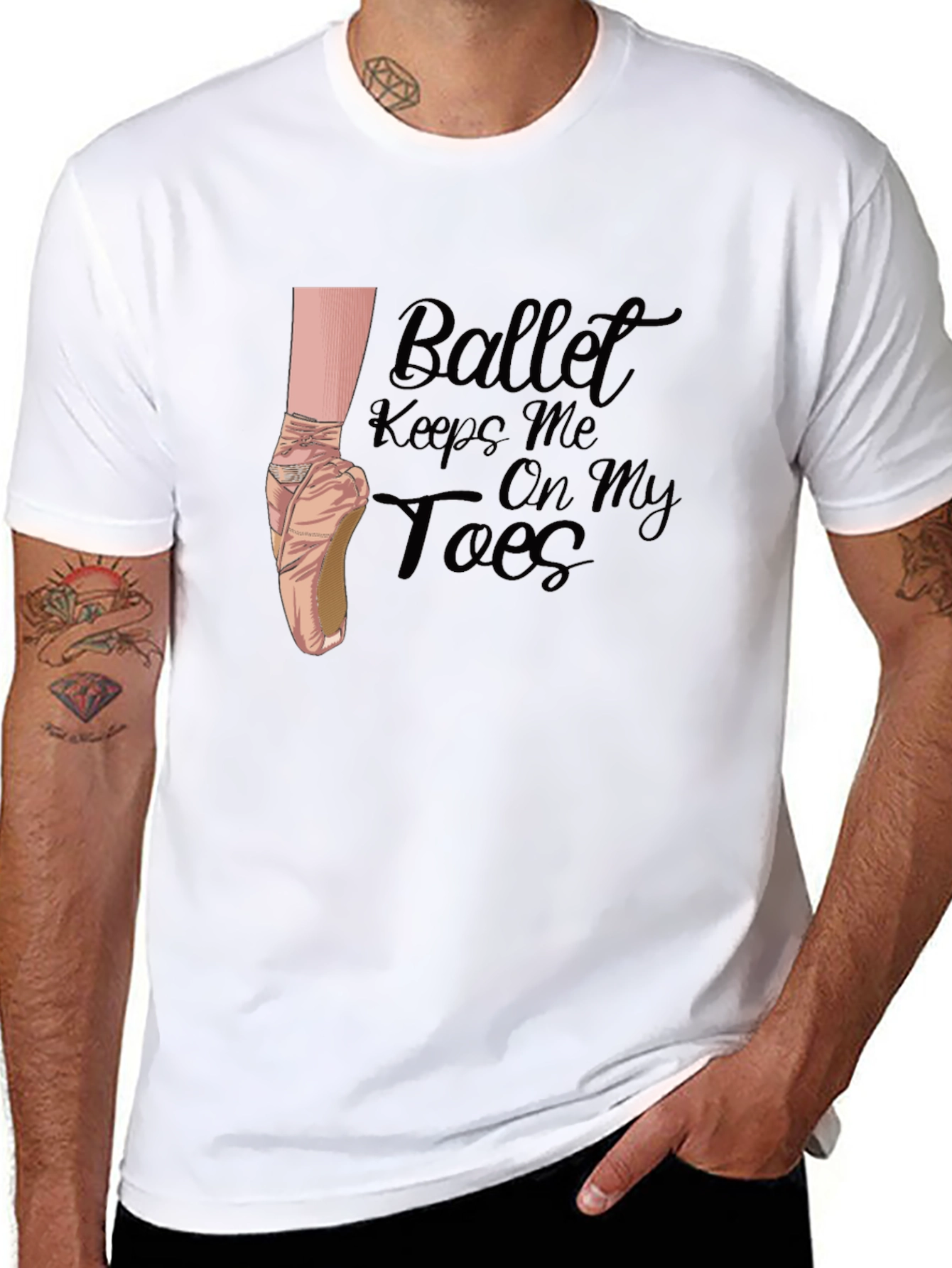 Ballet Keeps Me On My Toes T-Shirt