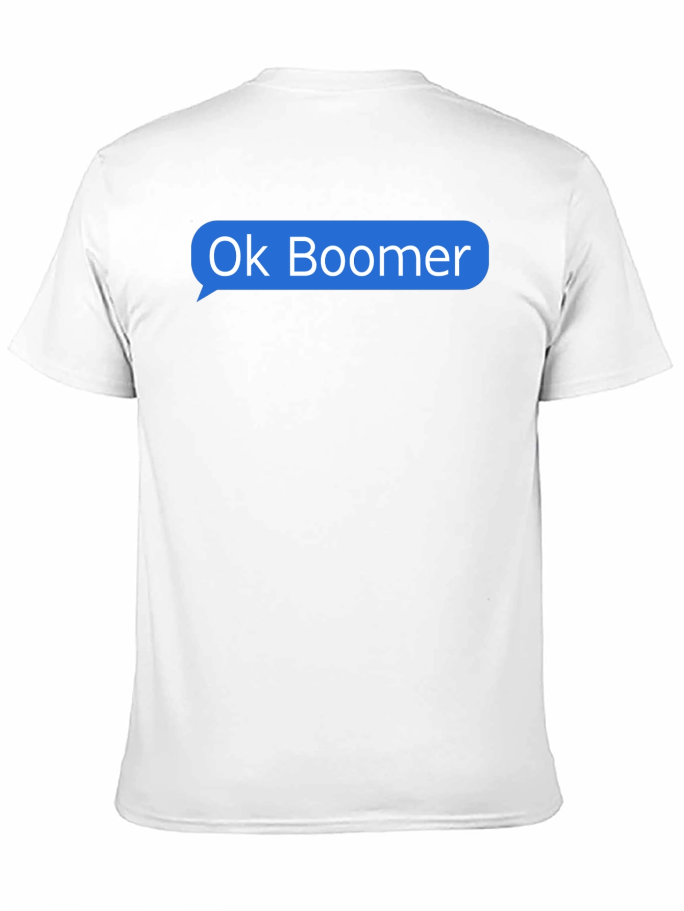 Ok Boomer Text Bubble Graphic Tee - Black