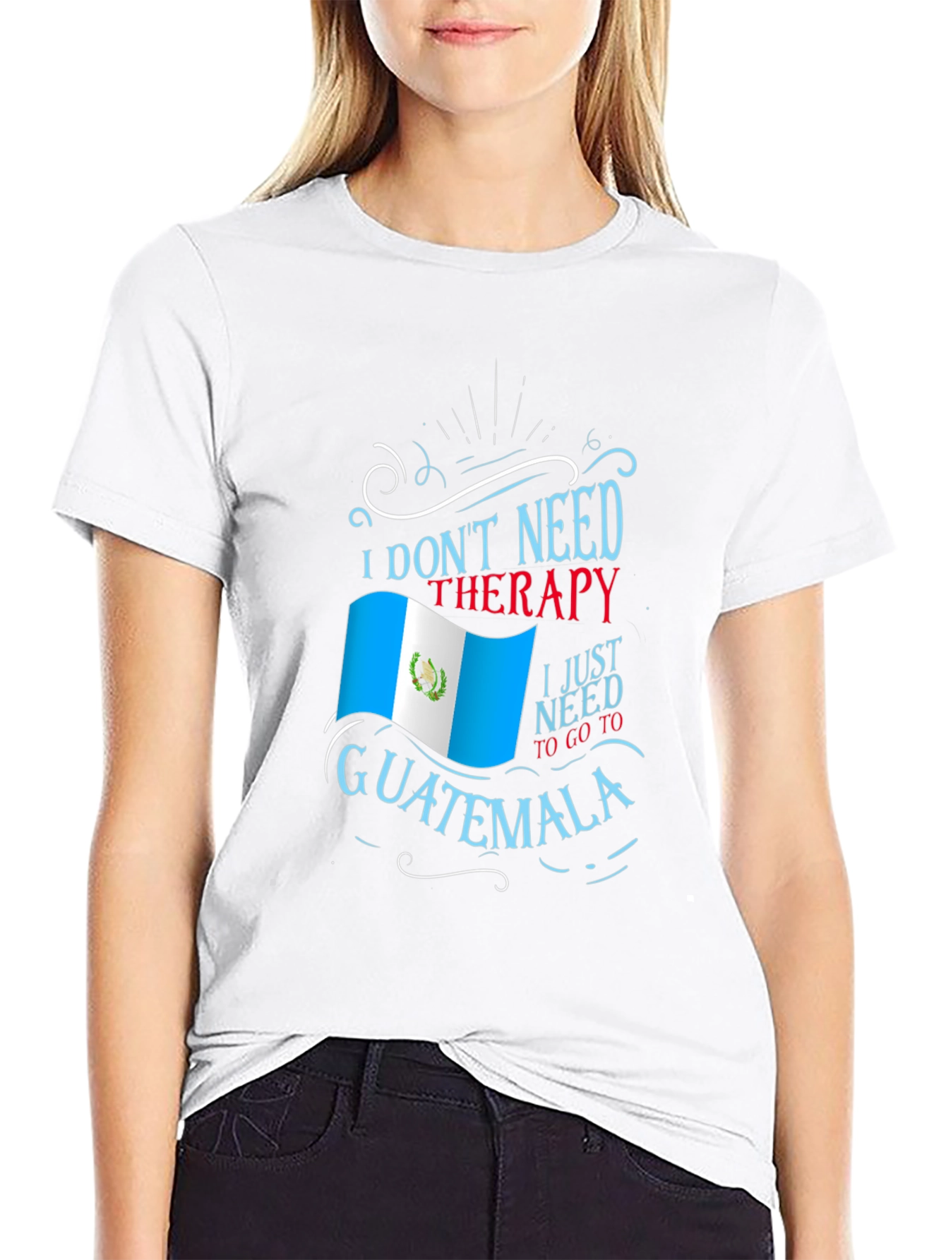 Guatemala Therapy T-Shirt Country Pride Tee