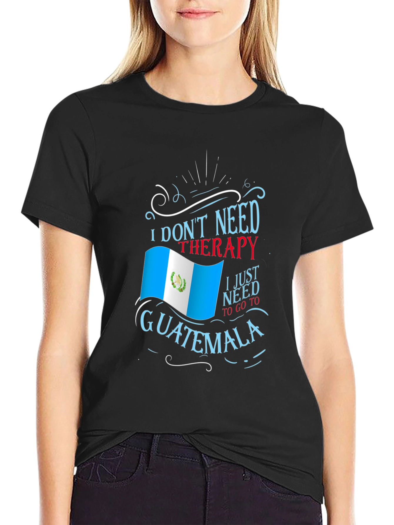 Guatemala Therapy T-Shirt Country Pride Tee