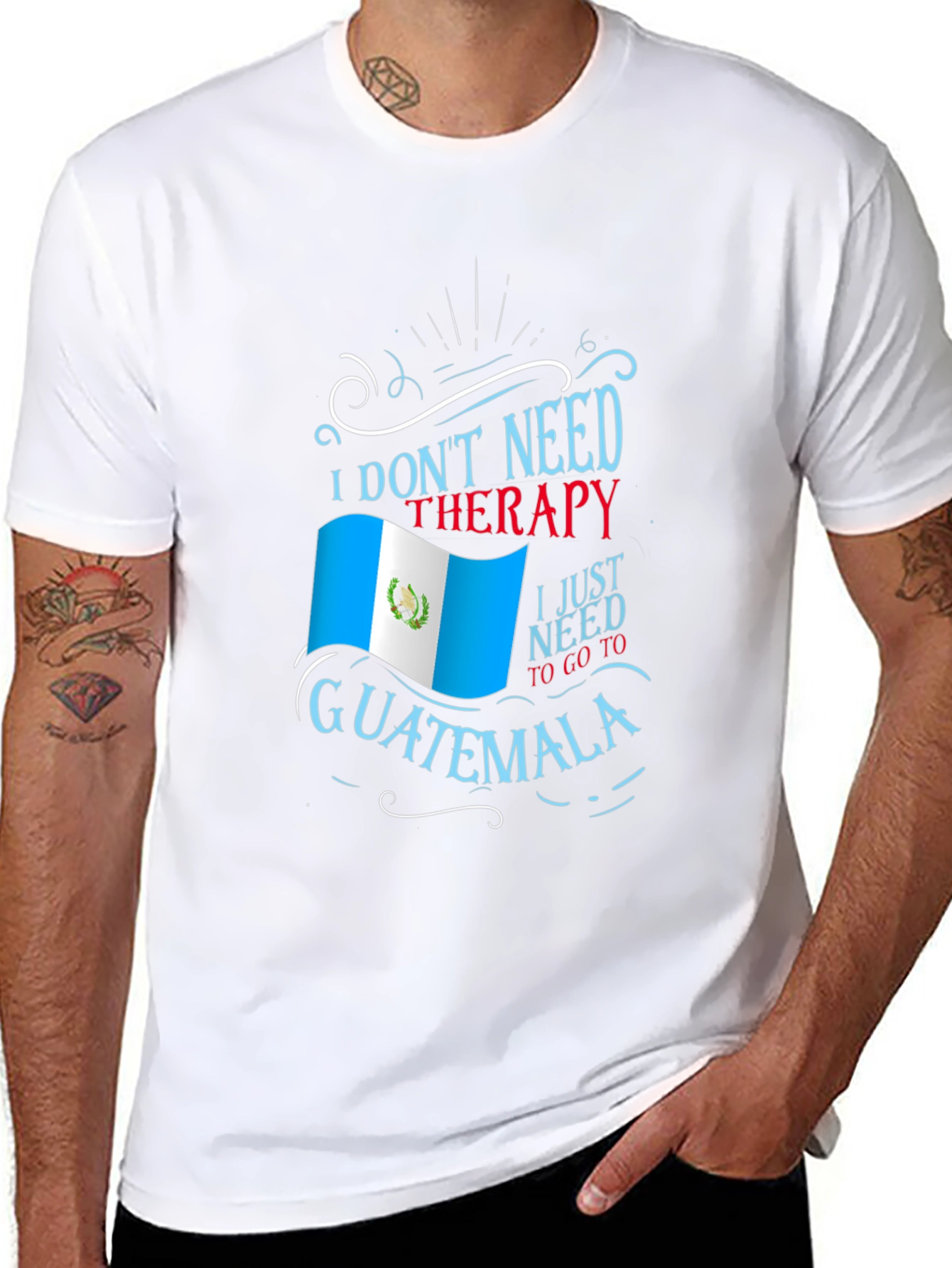 Guatemala Therapy T-Shirt Country Pride Tee