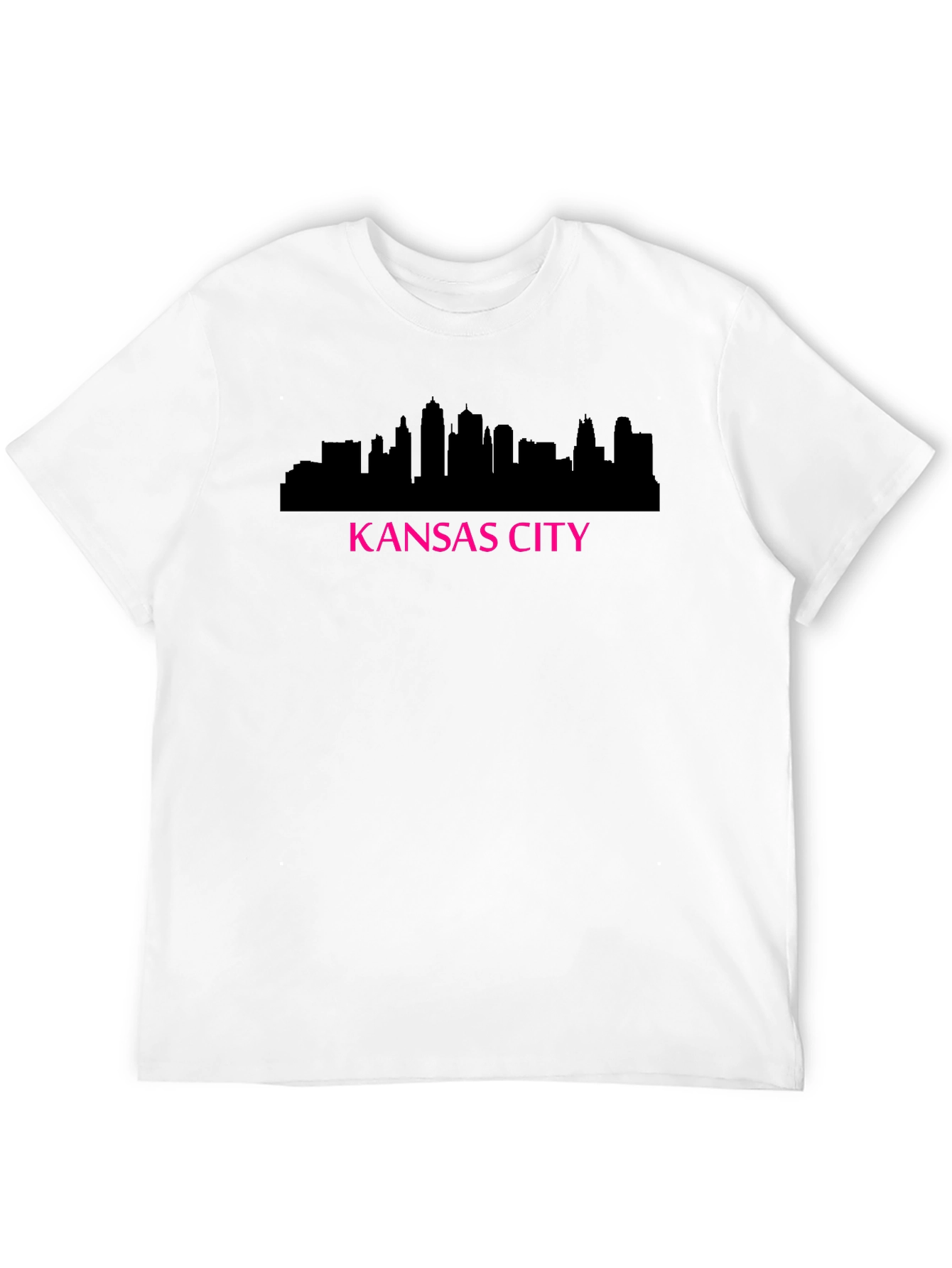 Kansas City Skyline Graphic Tee - Black