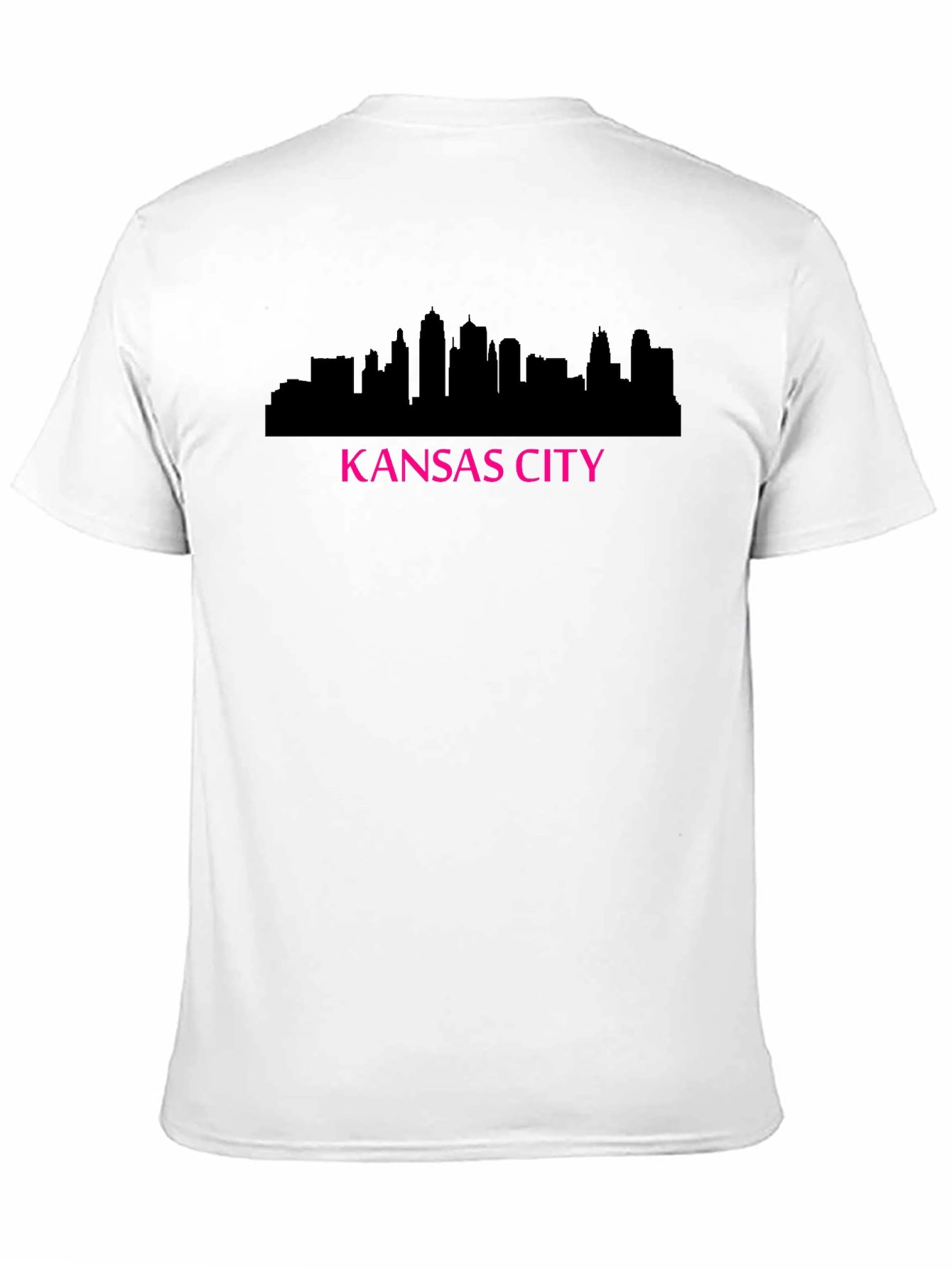 Kansas City Skyline Graphic Tee - Black