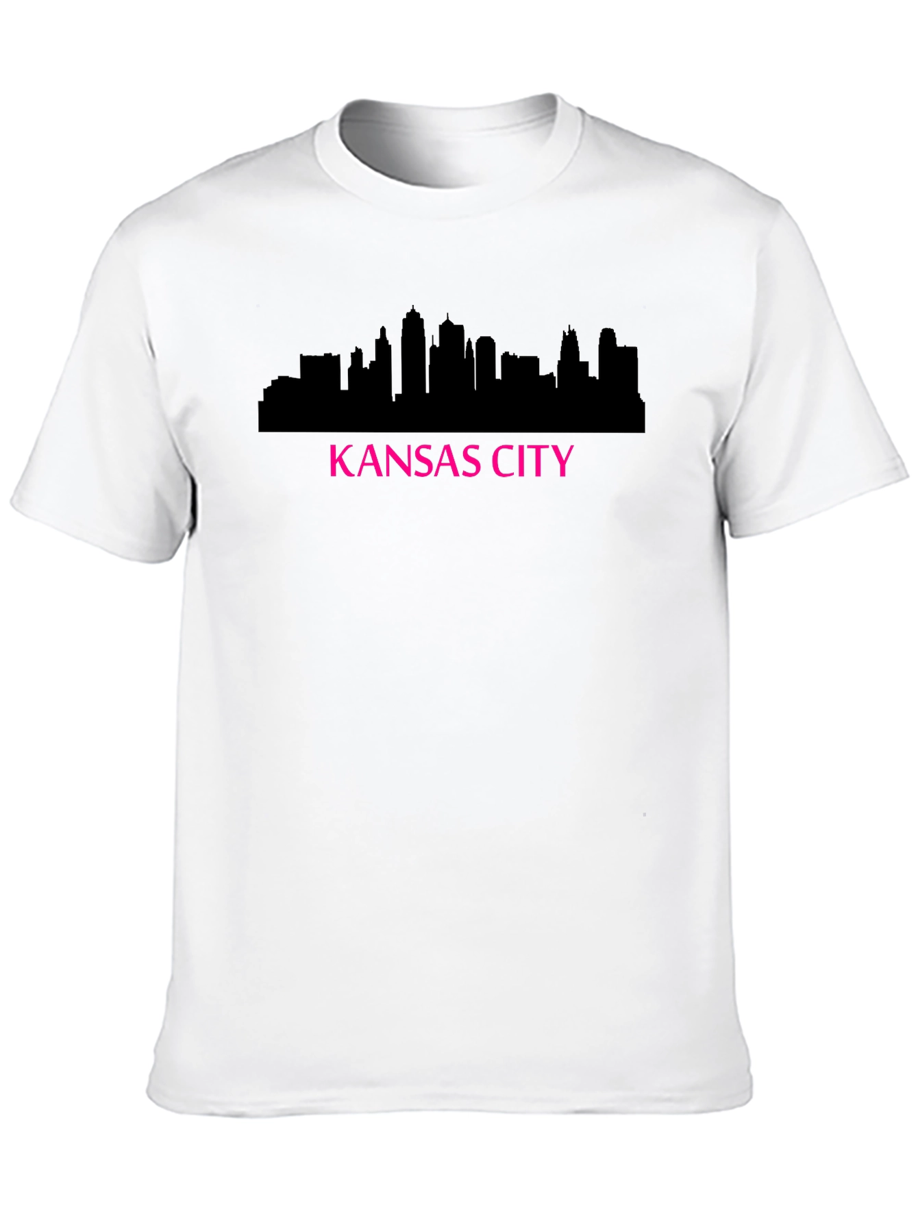 Kansas City Skyline Graphic Tee - Black