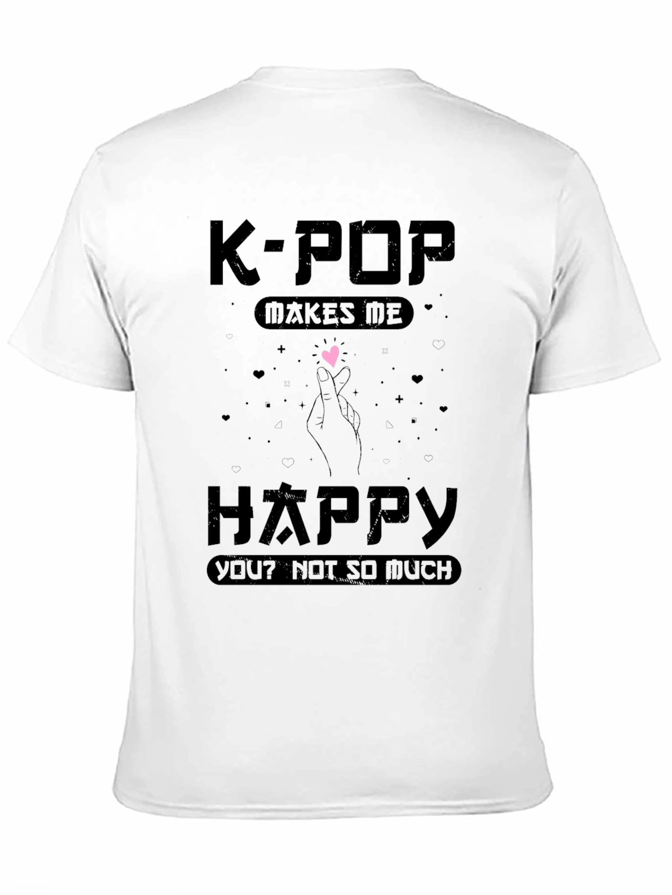 K-Pop Makes Me Happy Graphic Tee