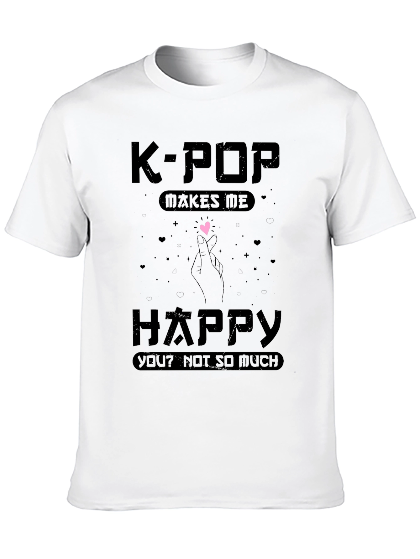 K-Pop Makes Me Happy Graphic Tee