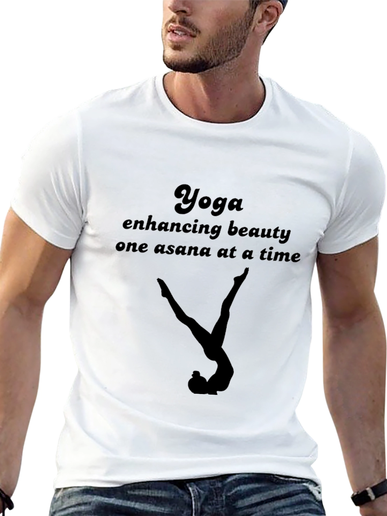 Yoga Enhancing Beauty Tee - Black