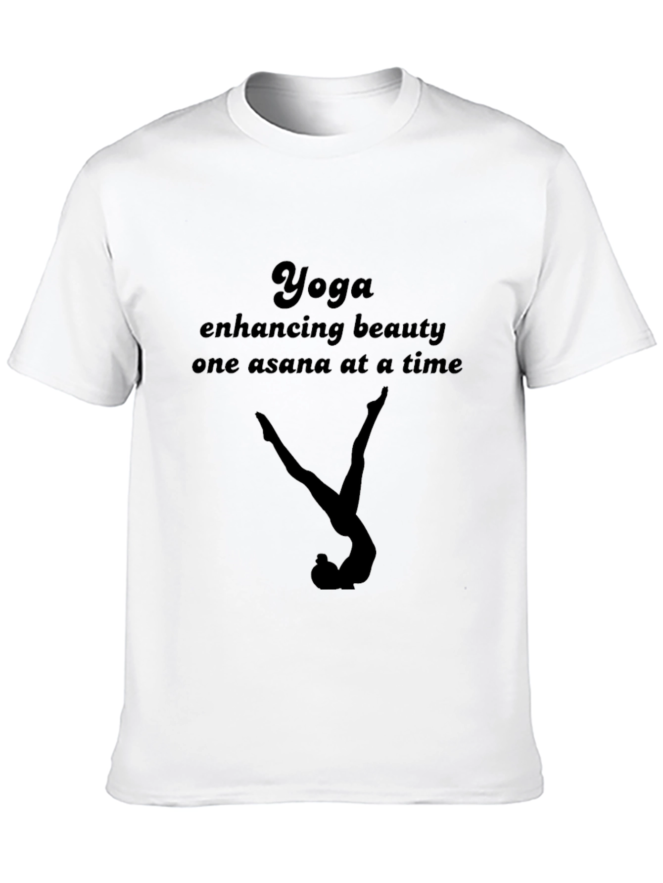 Yoga Enhancing Beauty Tee - Black