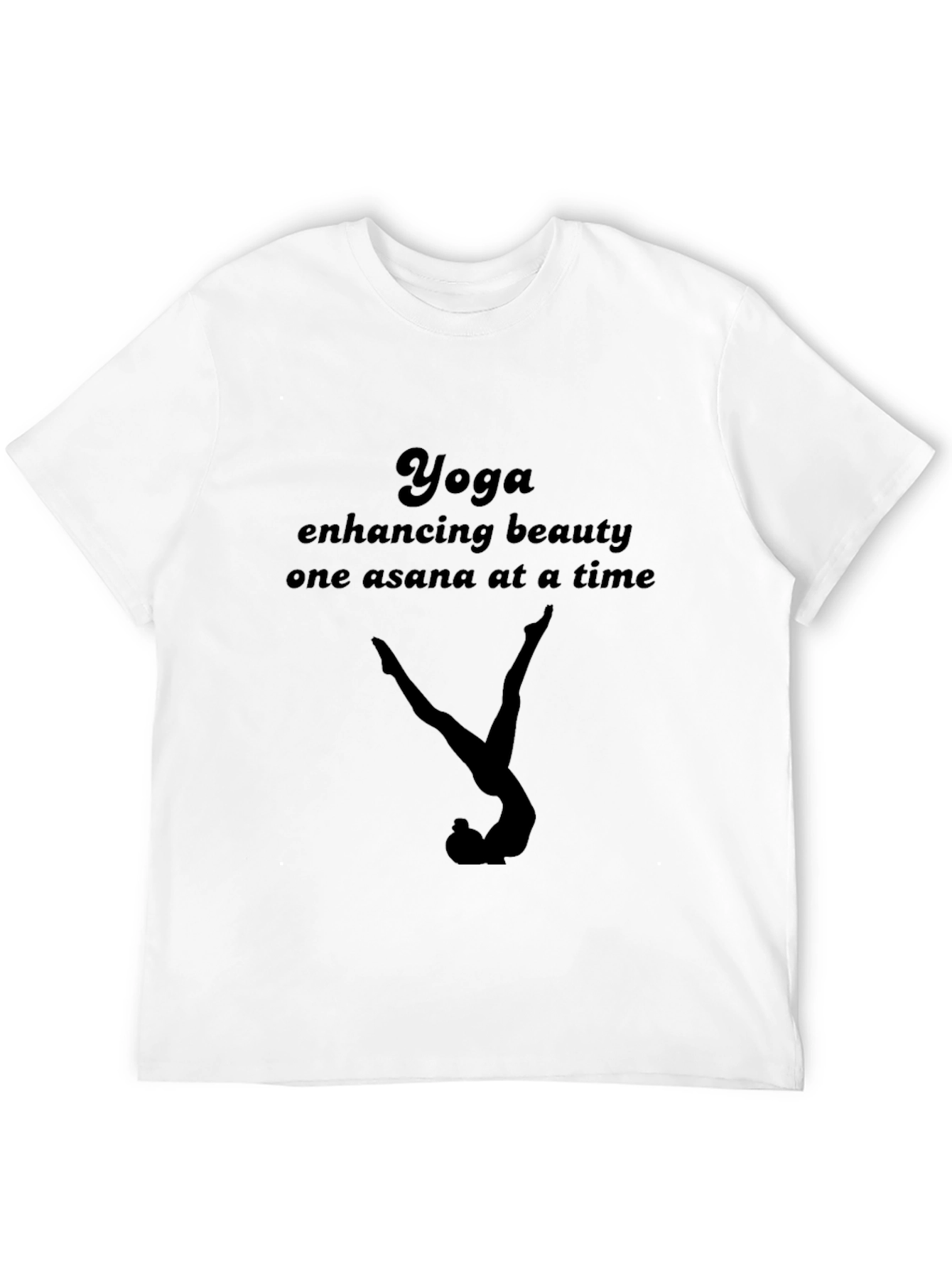 Yoga Enhancing Beauty Tee - Black