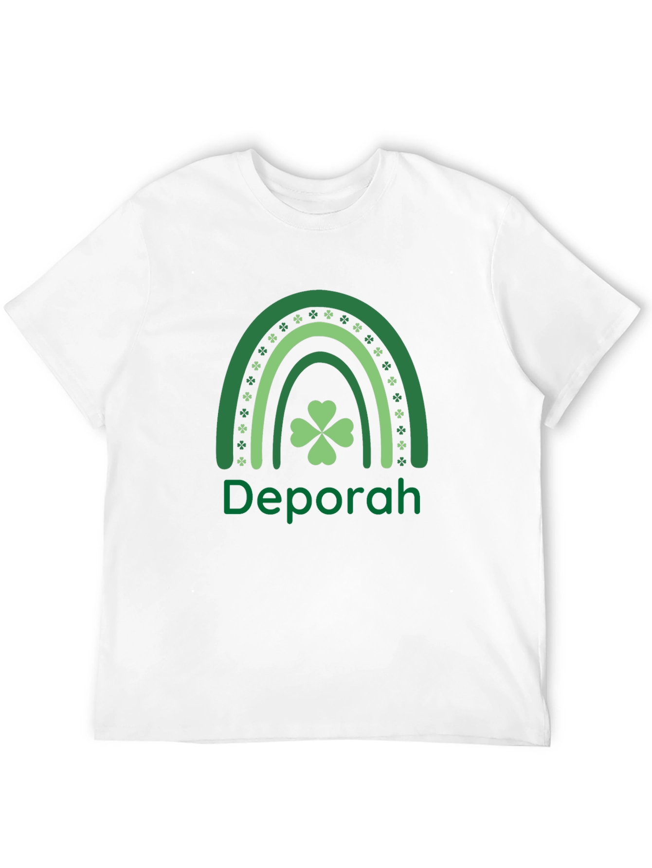 St. Patricks Day Rainbow Personalized T-Shirt