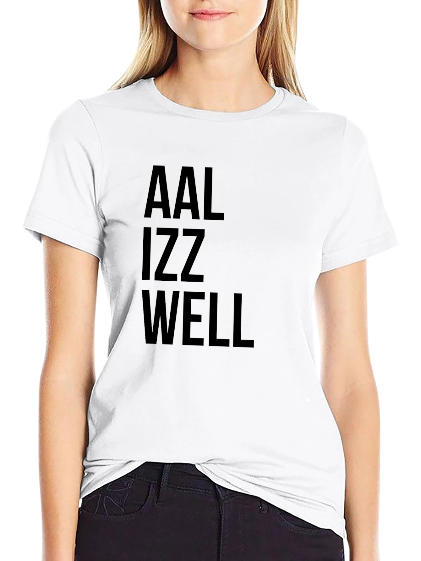 AAL IZZ WELL Graphic Tee - Relaxed Fit