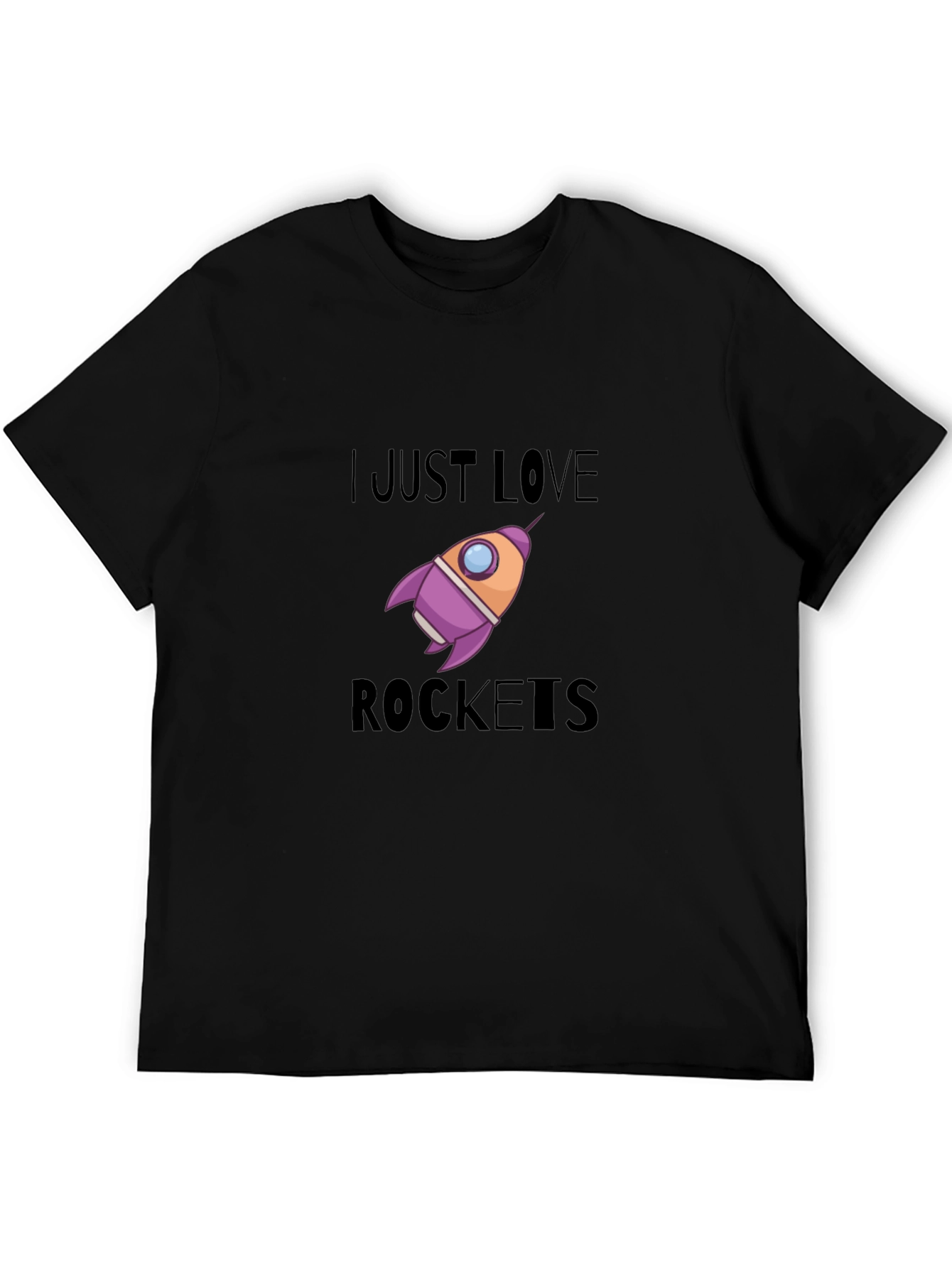 I Just Love Rockets Graphic T-Shirt