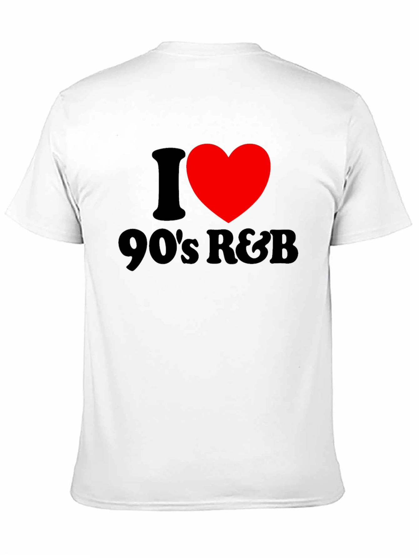 I Love 90s R&B Black T-Shirt