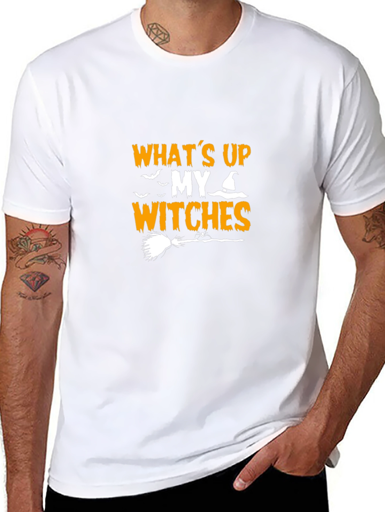 Whats Up My Witches Halloween T-Shirt