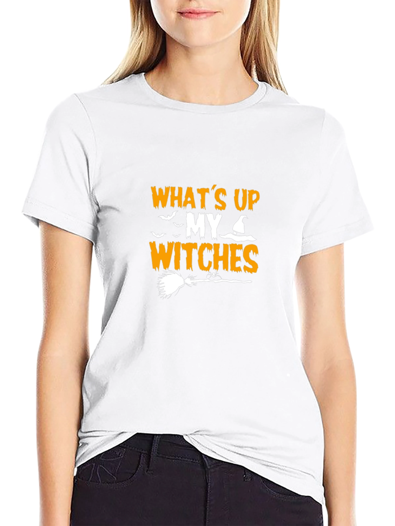 Whats Up My Witches Halloween T-Shirt