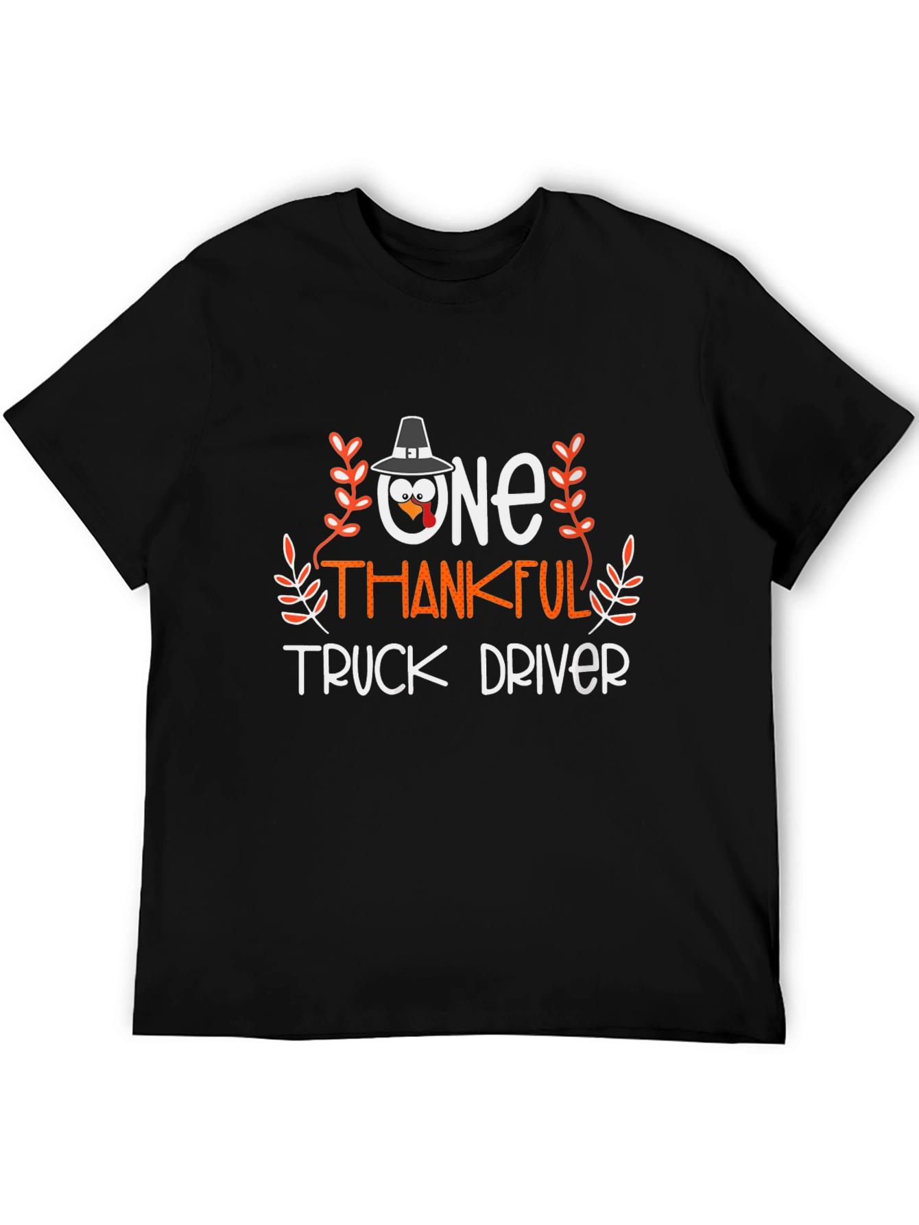One Thankful Truck Driver Thanksgiving T-Shirt