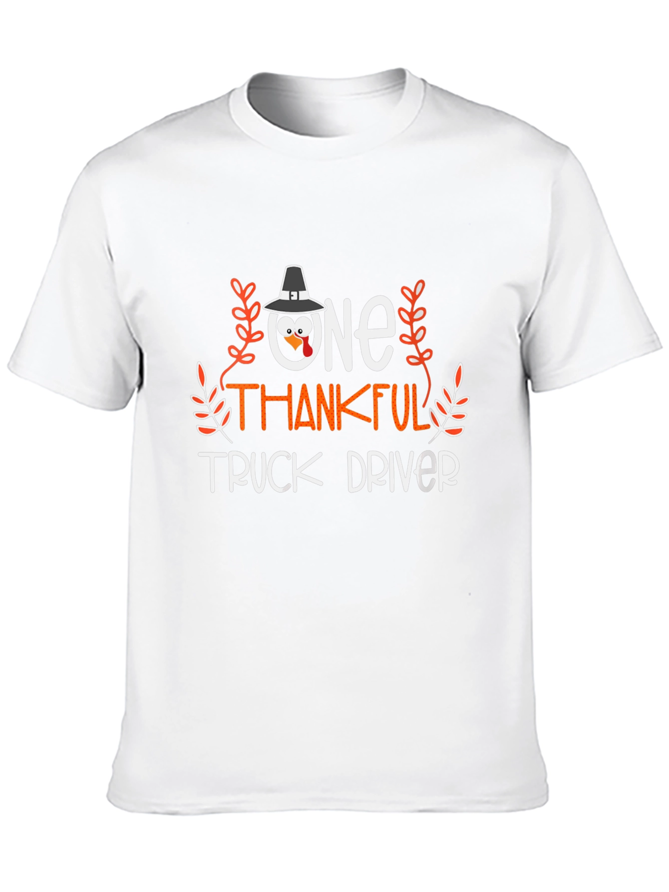 One Thankful Truck Driver Thanksgiving T-Shirt