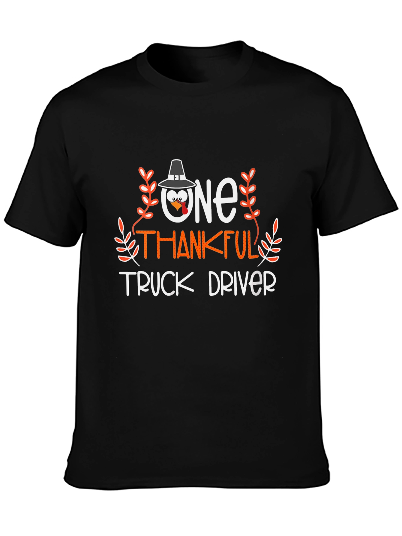 One Thankful Truck Driver Thanksgiving T-Shirt