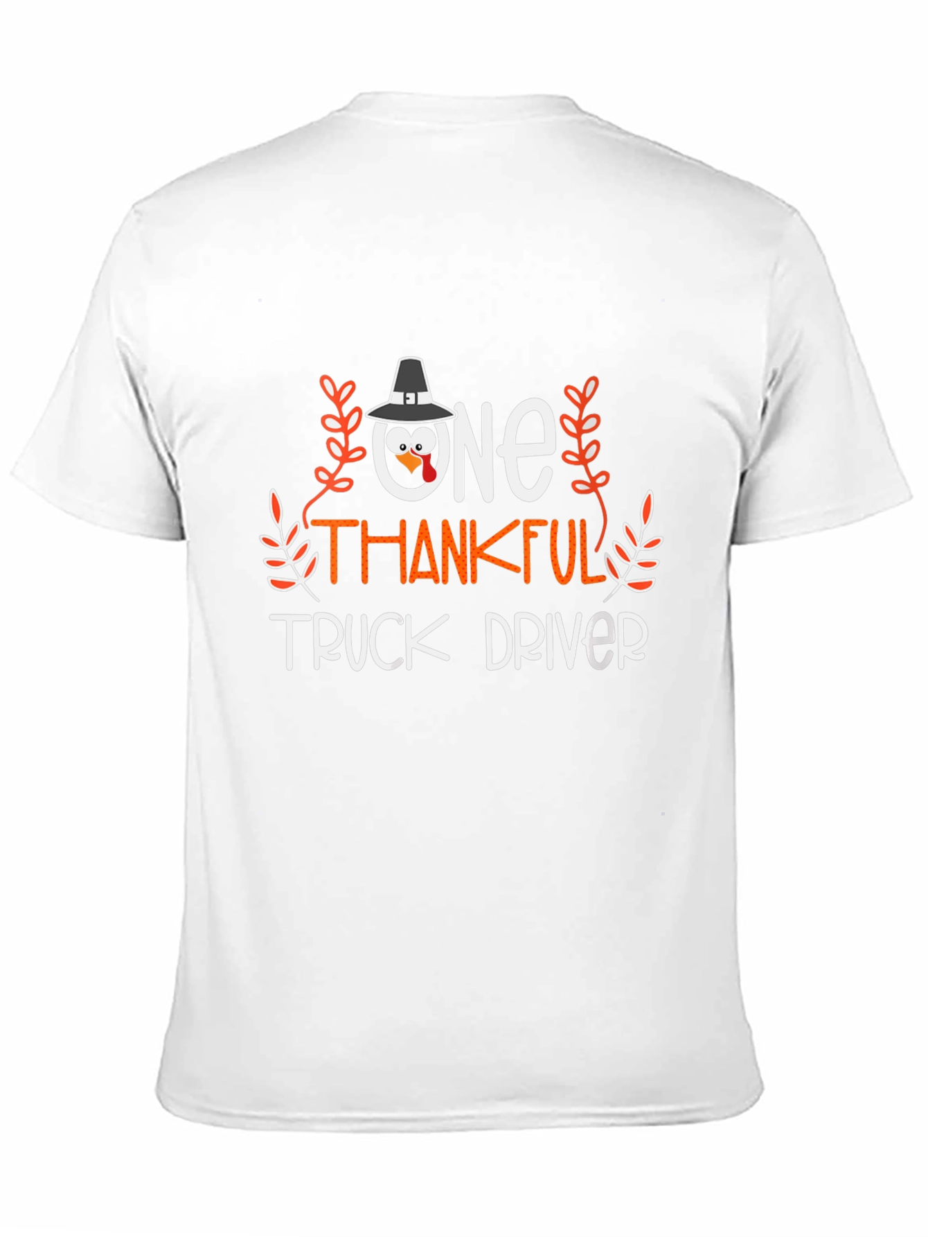 One Thankful Truck Driver Thanksgiving T-Shirt