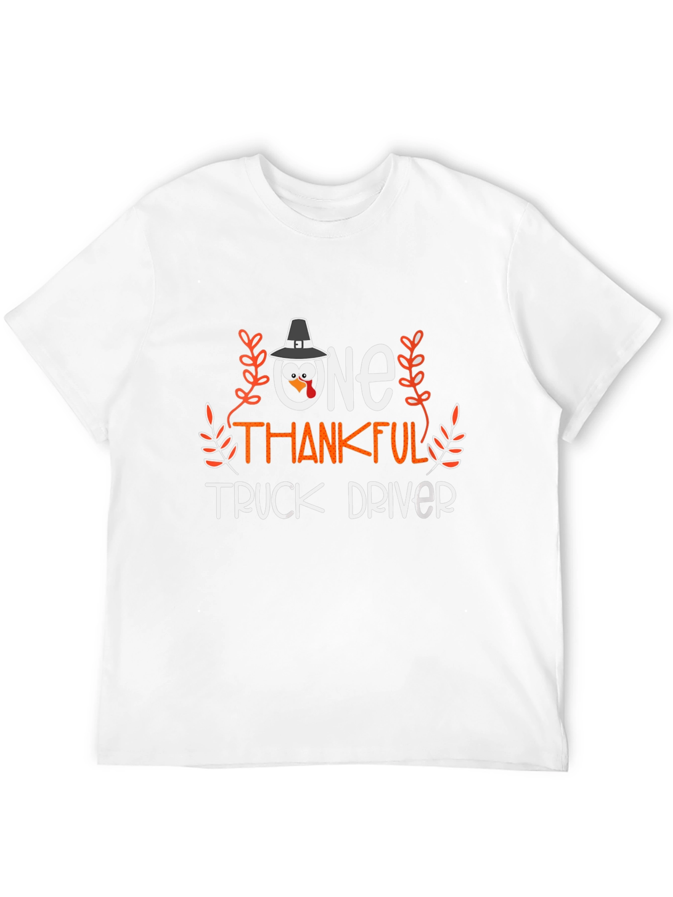 One Thankful Truck Driver Thanksgiving T-Shirt