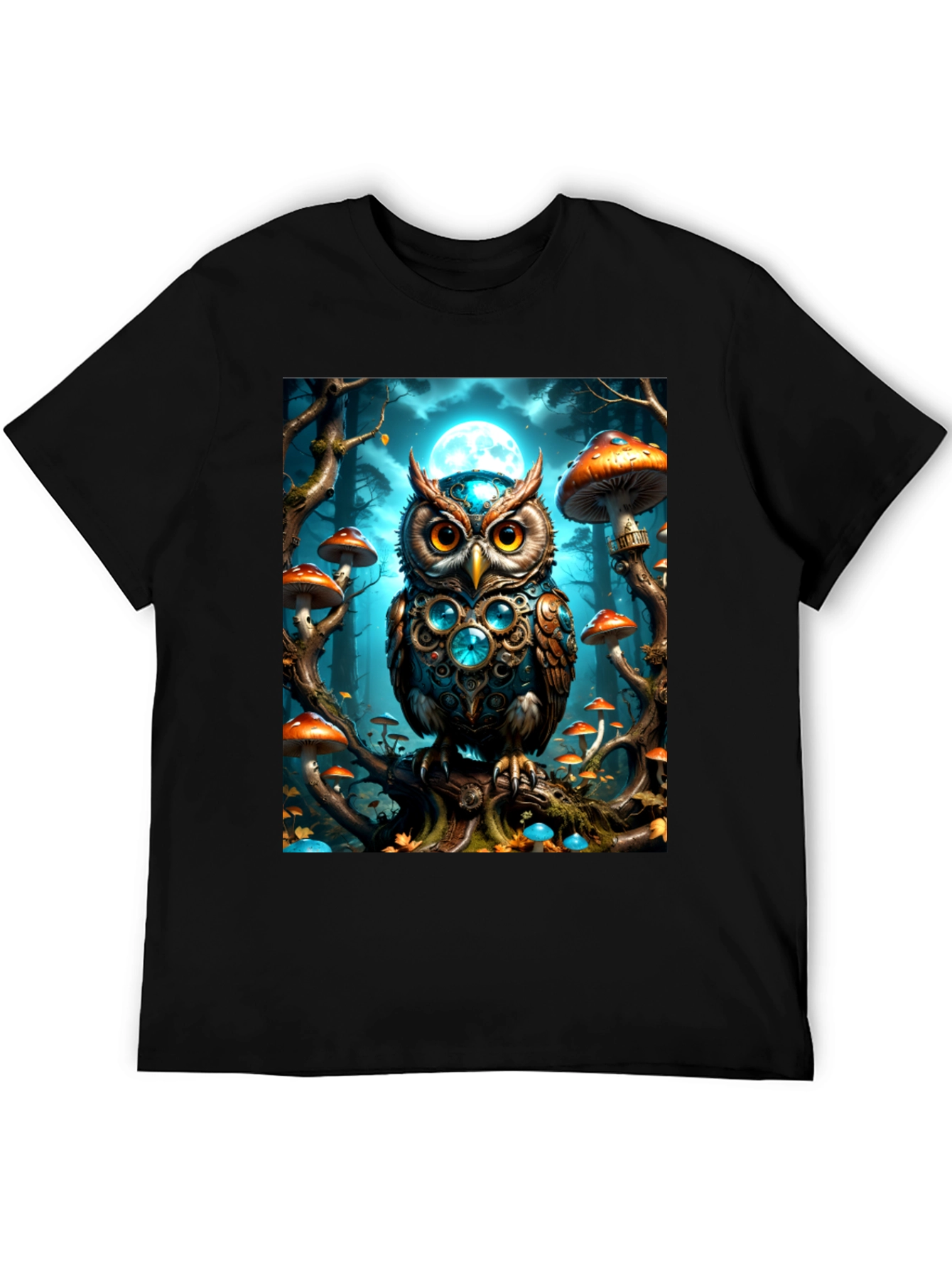 Mystic Owl Forest T-Shirt