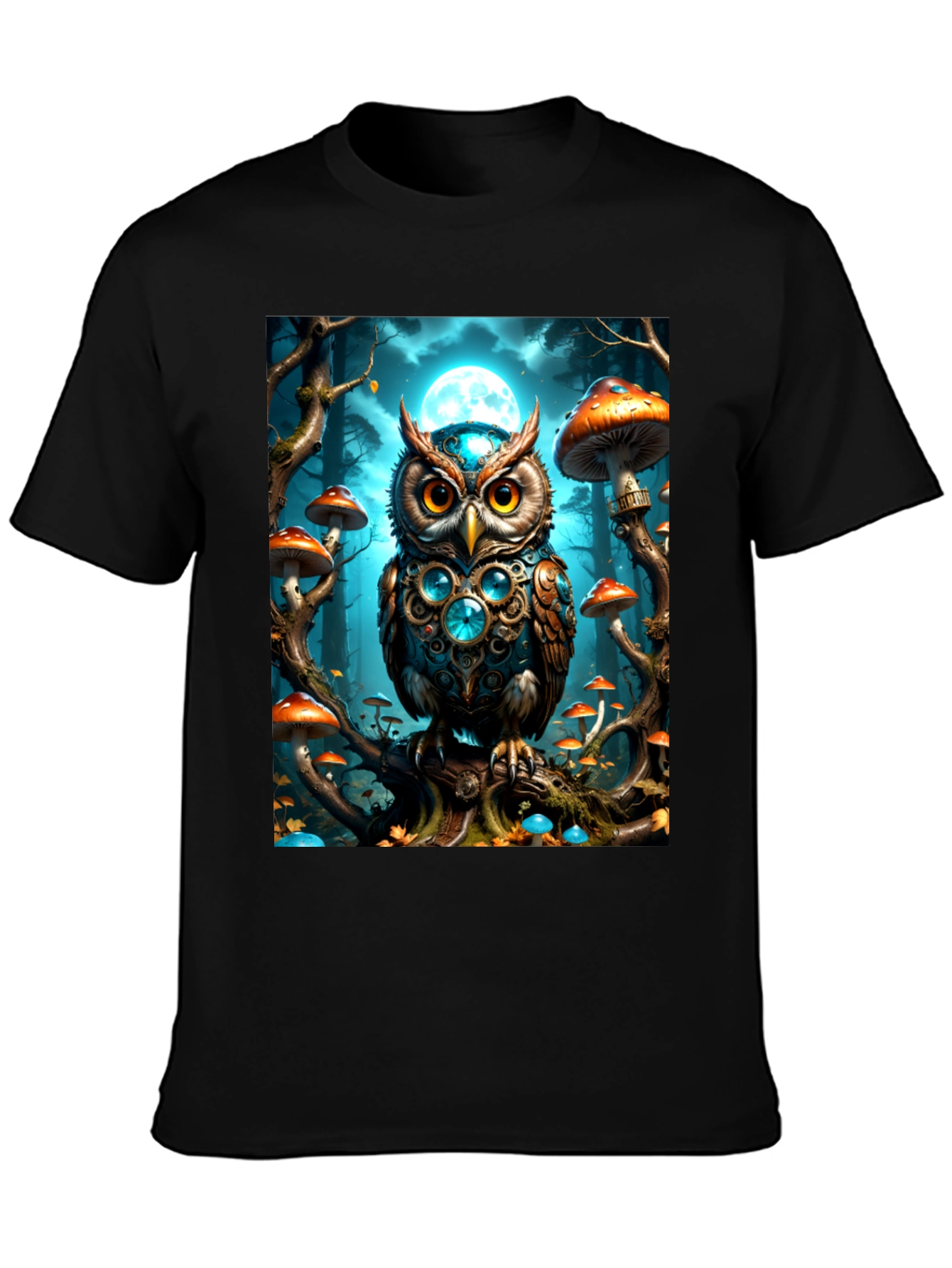 Mystic Owl Forest T-Shirt