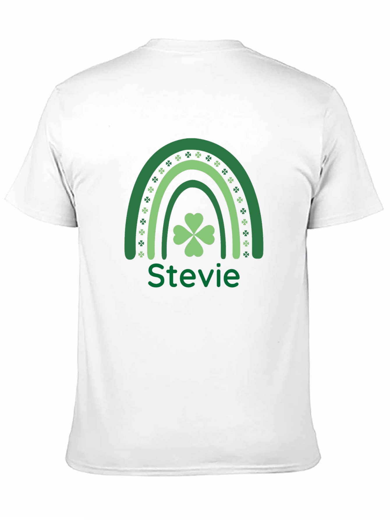 Stevies Lucky St. Patricks Day Rainbow Tee