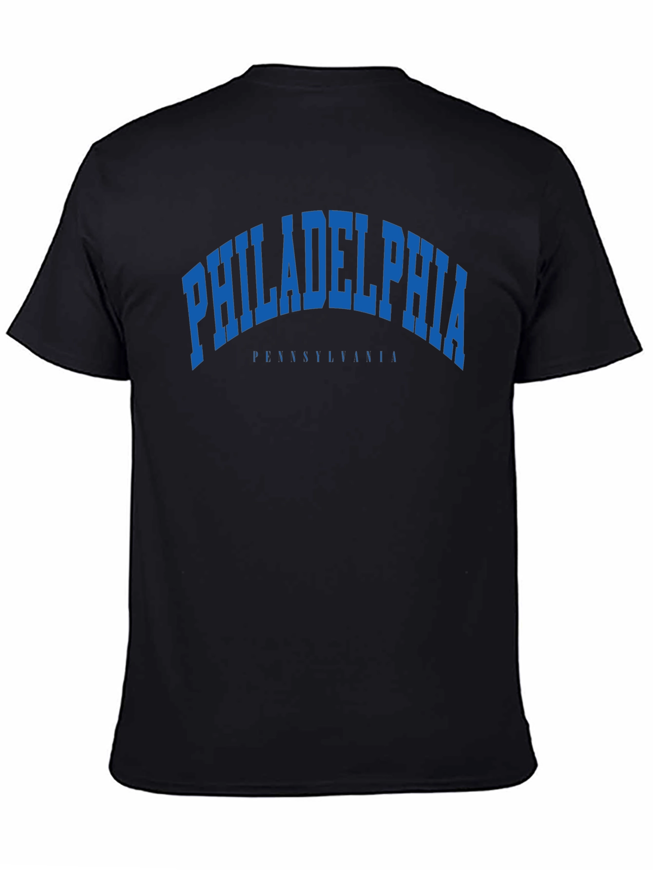 Philadelphia T-Shirt Black Cotton Blend