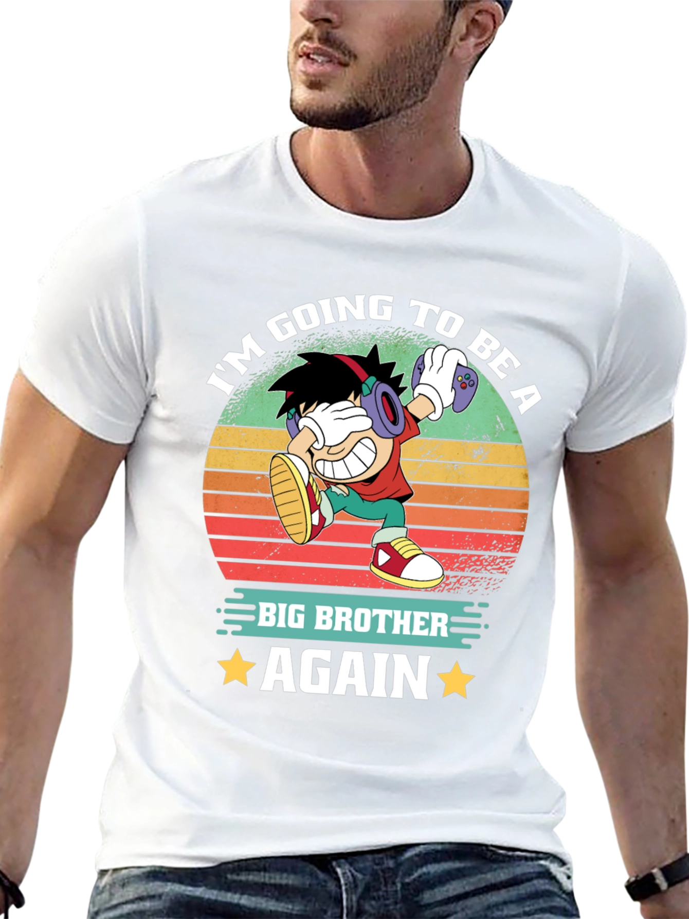 Big Brother Again T-Shirt - Gamer Design