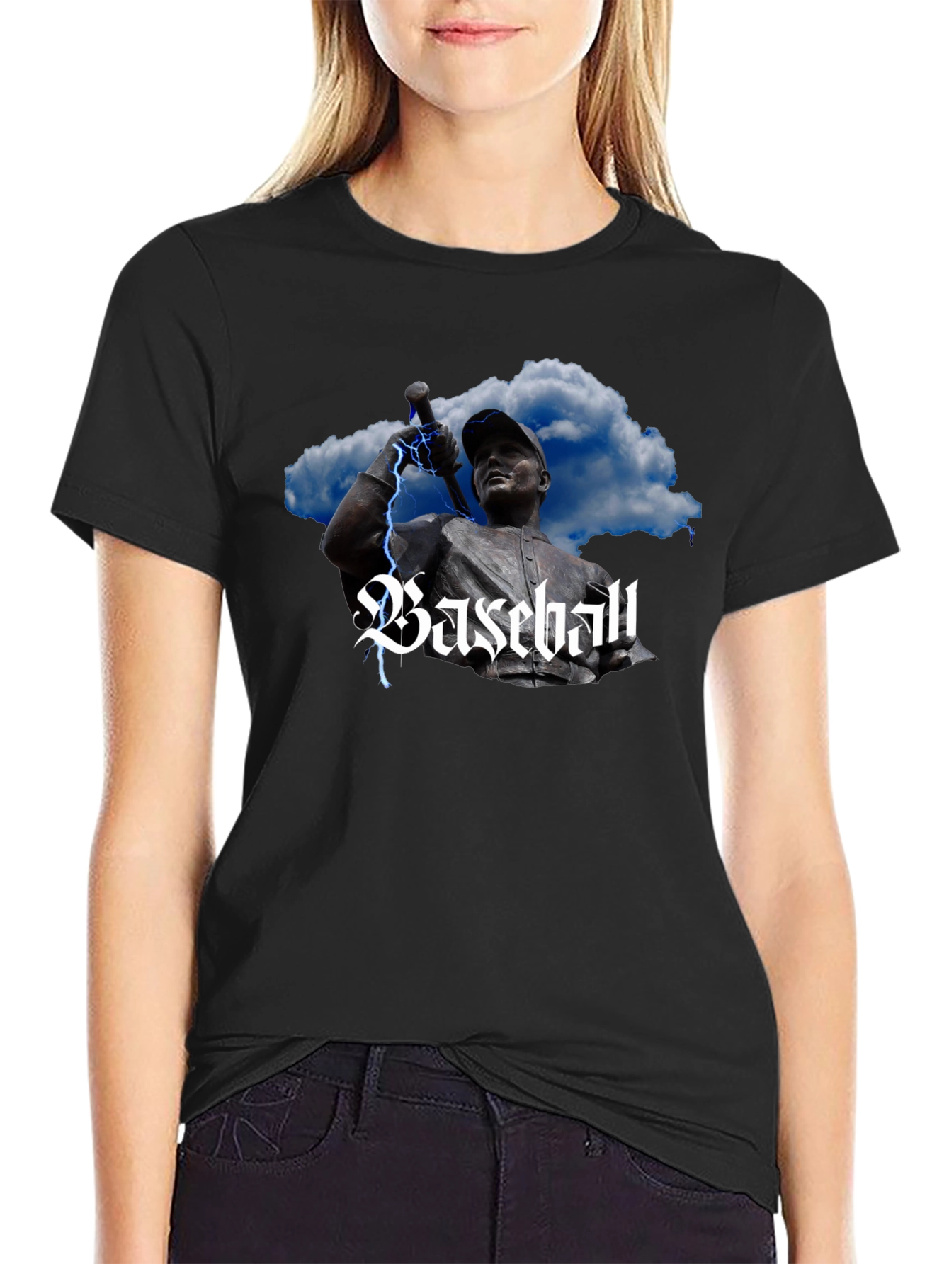 Baseball Lightning T-Shirt