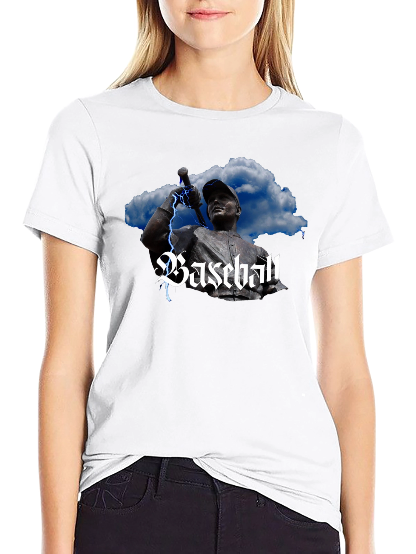 Baseball Lightning T-Shirt