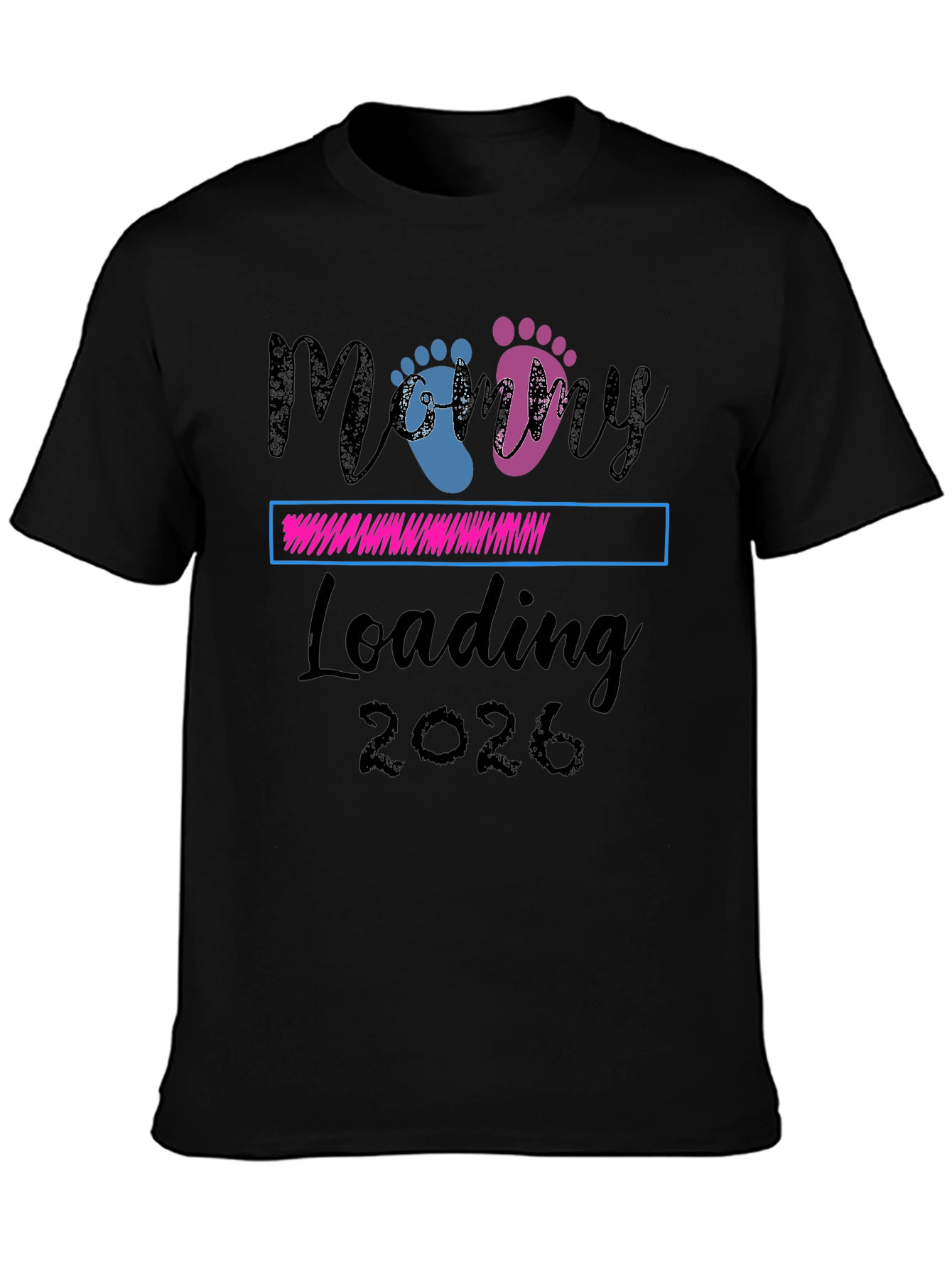 Mommy Loading 2026 Unisex T-Shirt