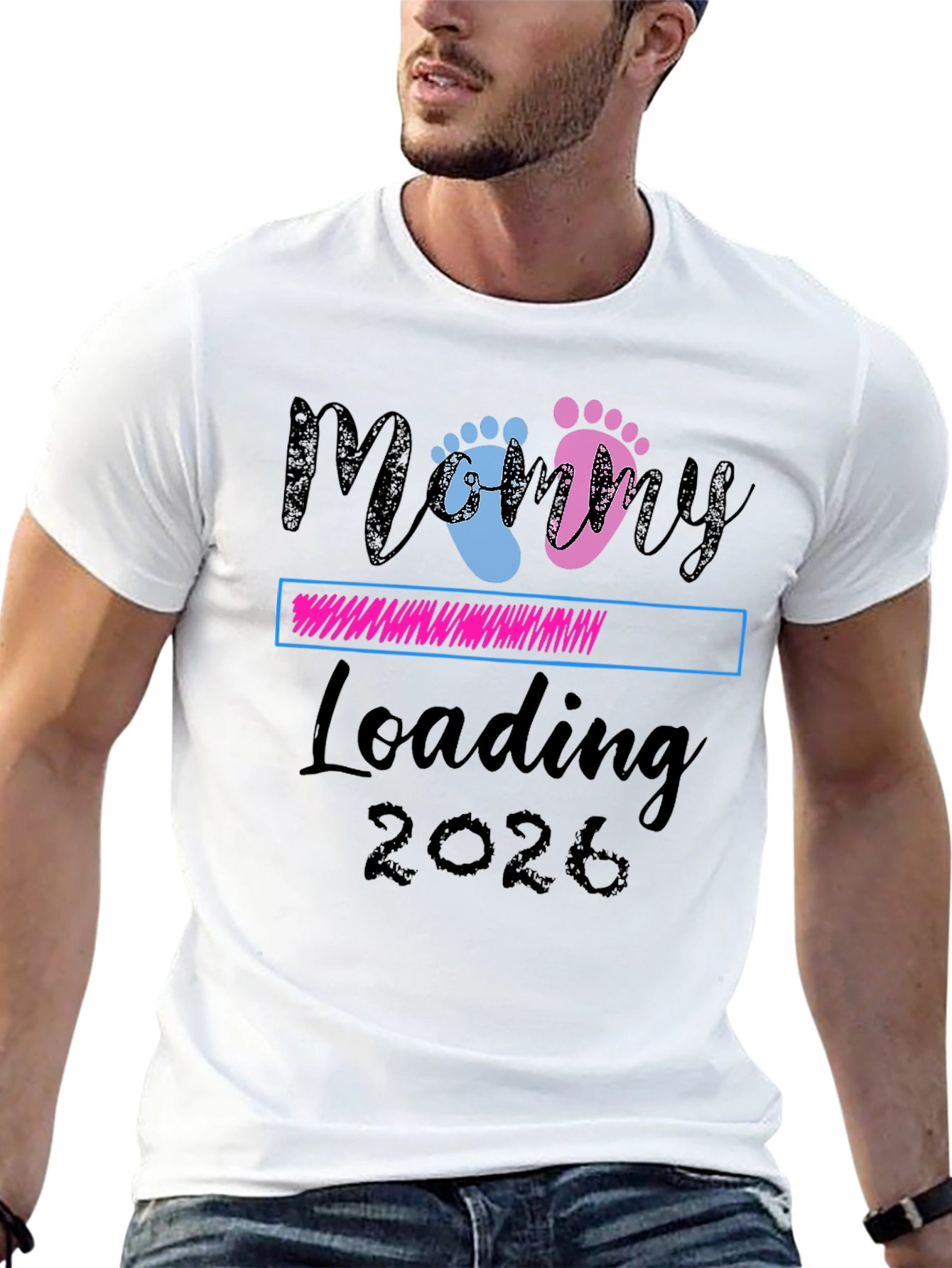 Mommy Loading 2026 Unisex T-Shirt
