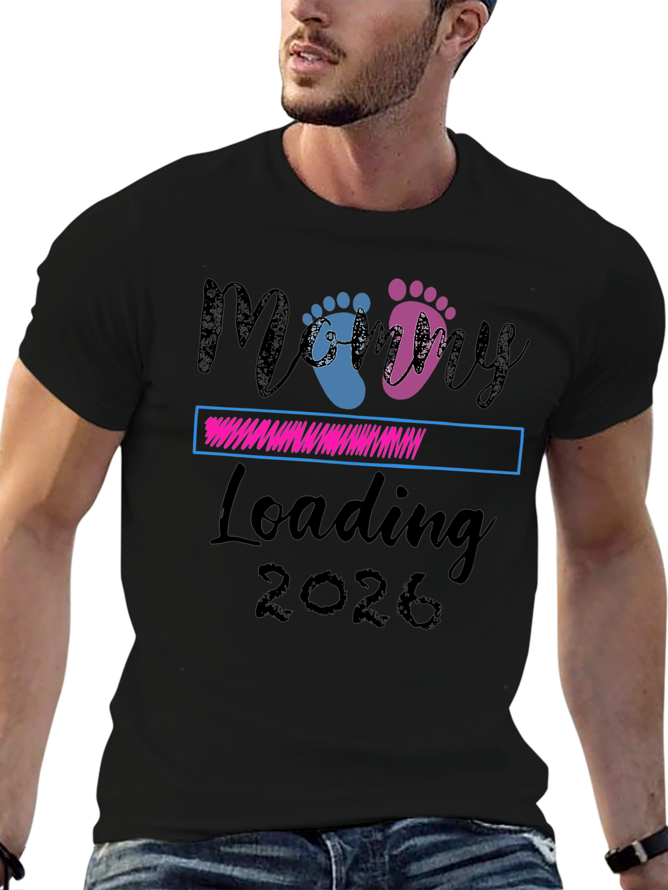 Mommy Loading 2026 Unisex T-Shirt