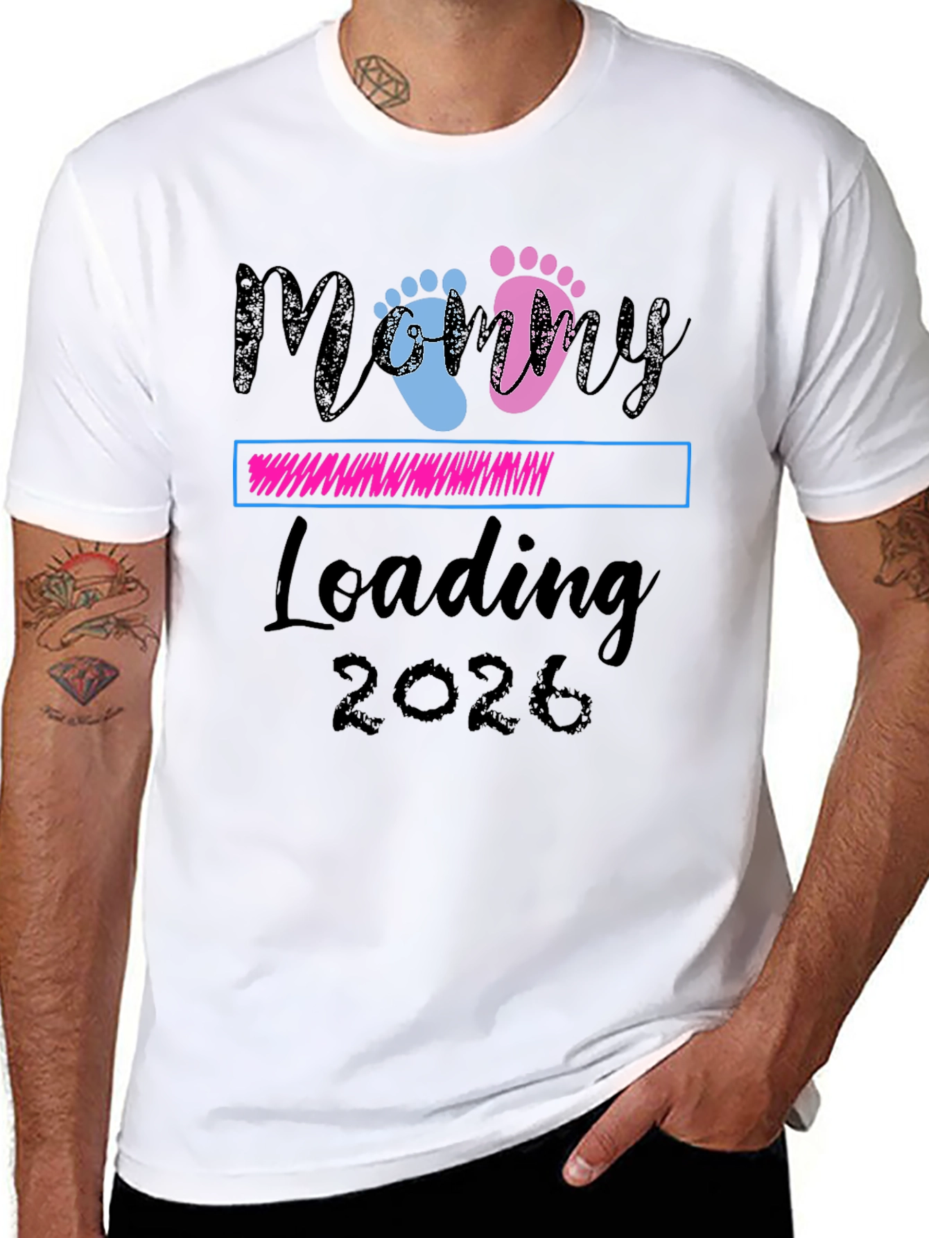 Mommy Loading 2026 Unisex T-Shirt
